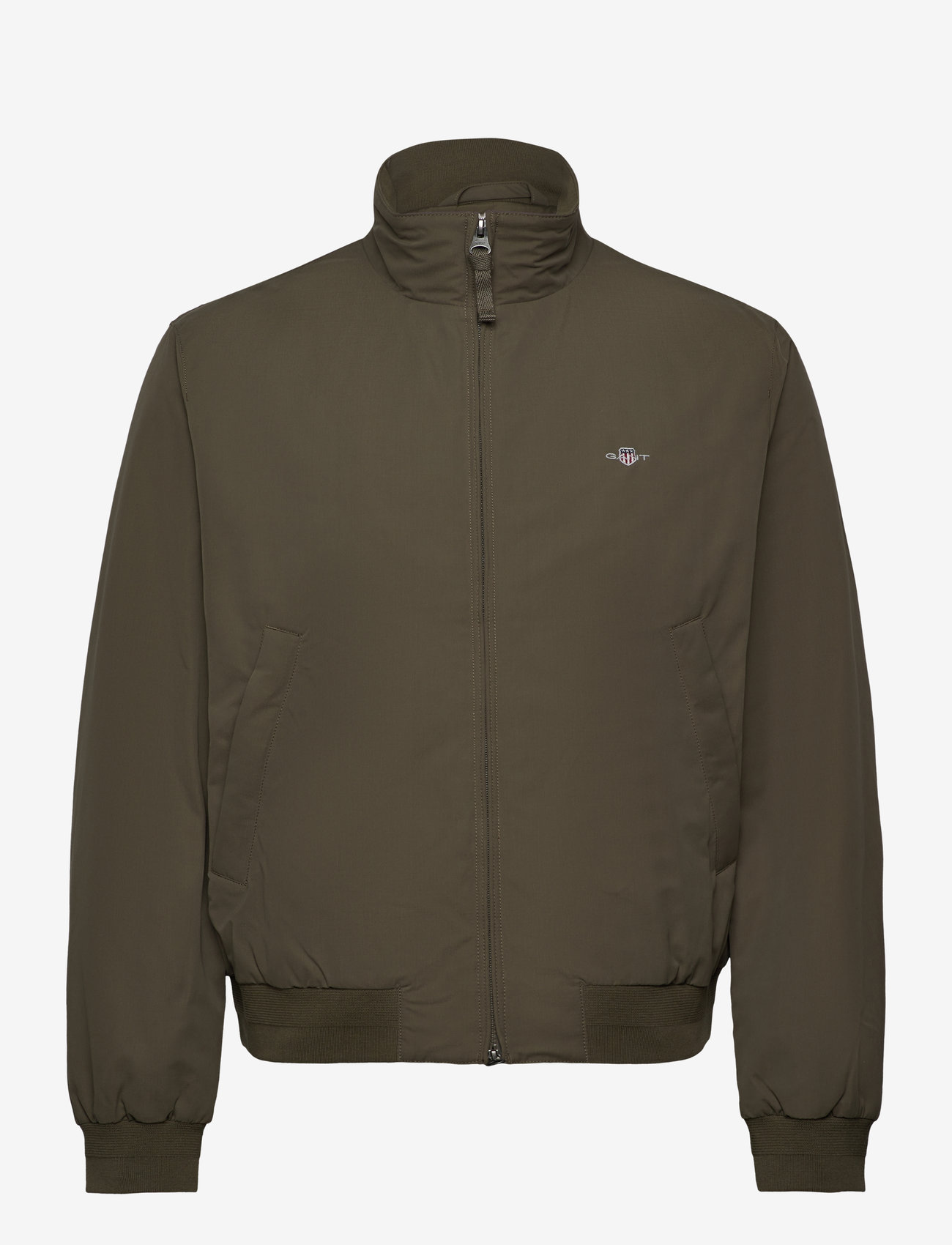 Gant - PADDED HAMPSHIRE JACKET - vinterjakker - juniper green - 0