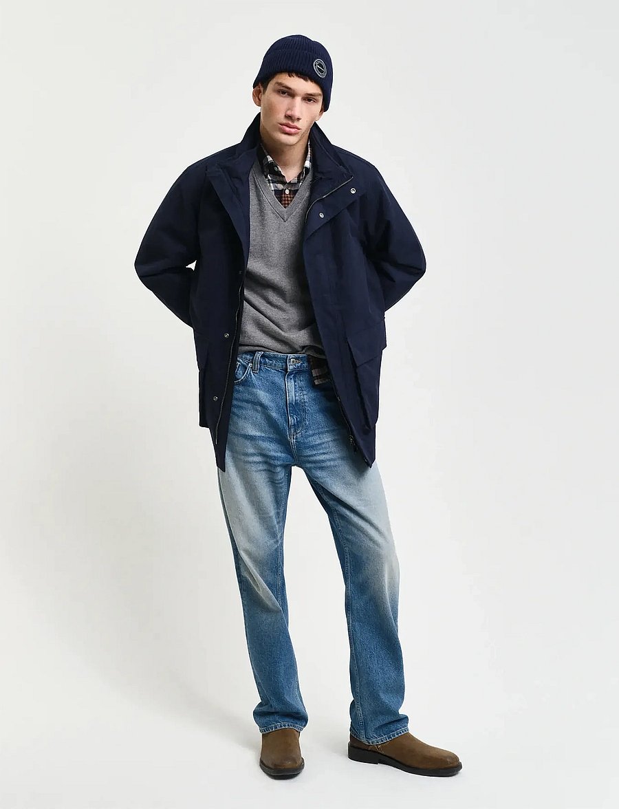 Gant - DOUBLE JACKET - voodriga jakid - evening blue - 4
