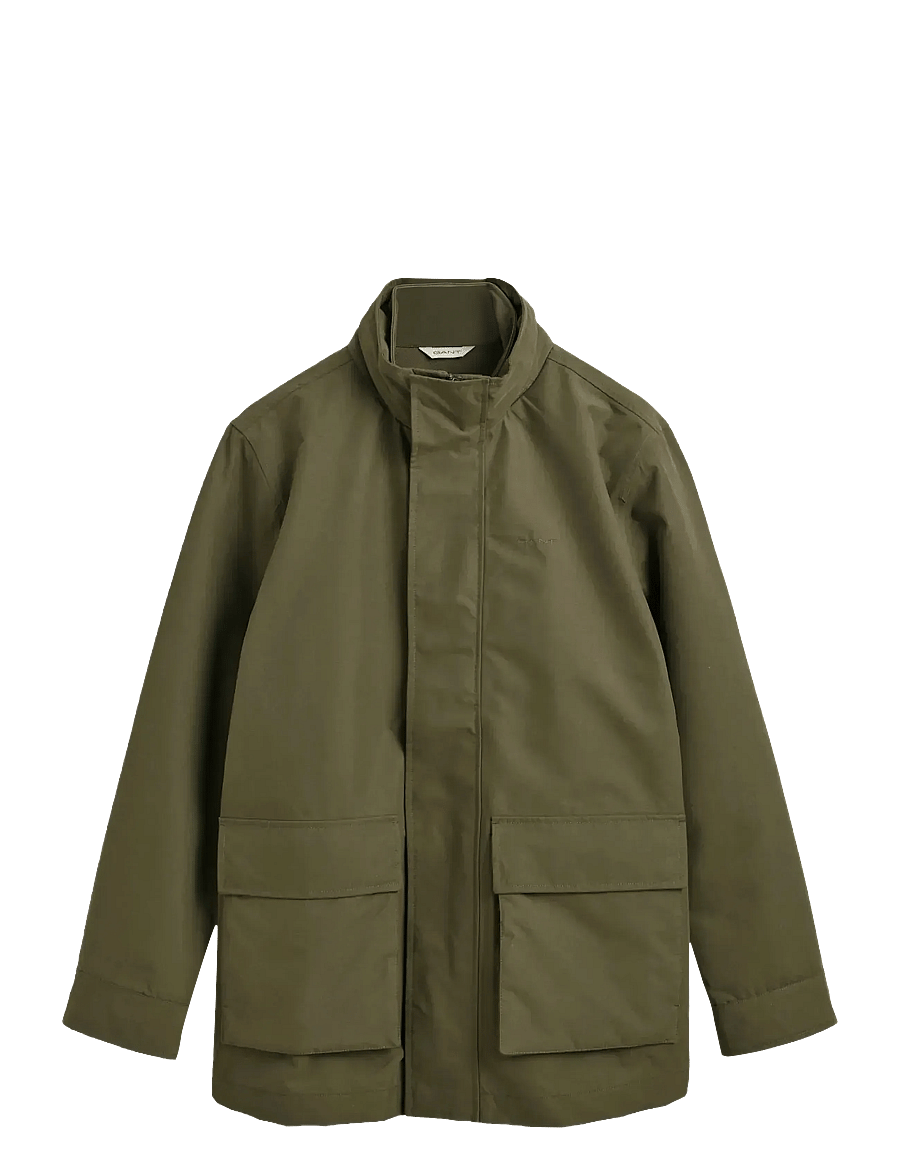 Gant - DOUBLE JACKET - paminkštintosios striukės - juniper green - 1