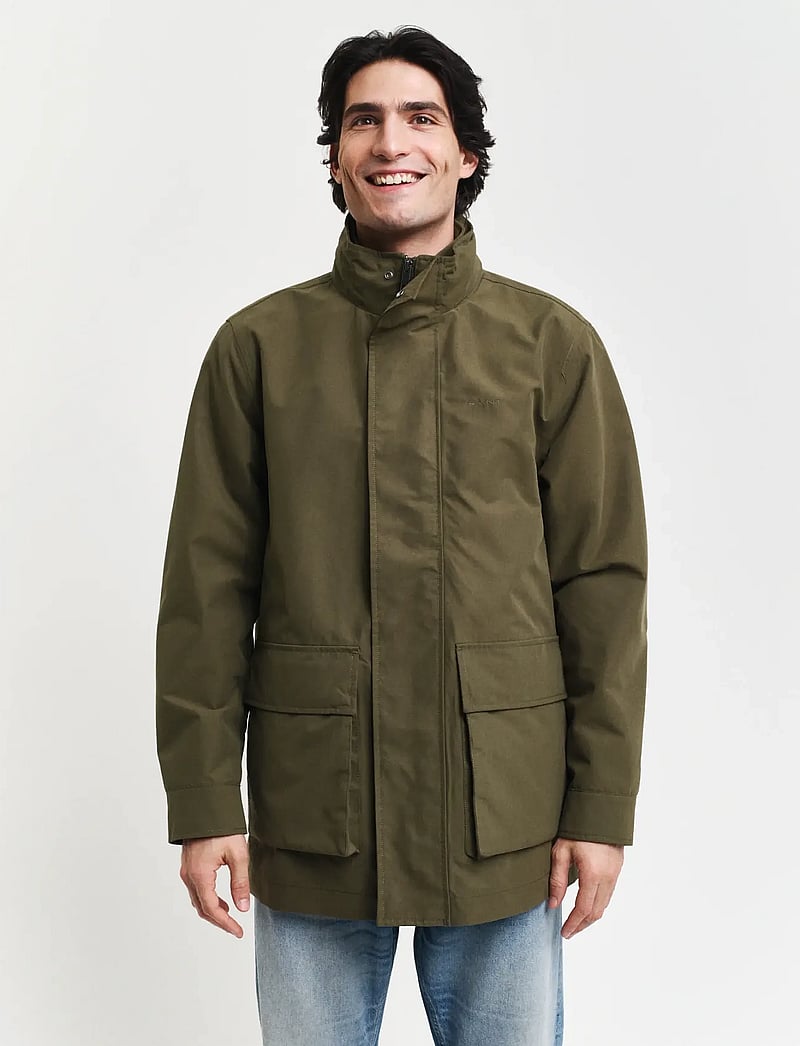 GANT - DOUBLE JACKET - winterjacken - juniper green - 0