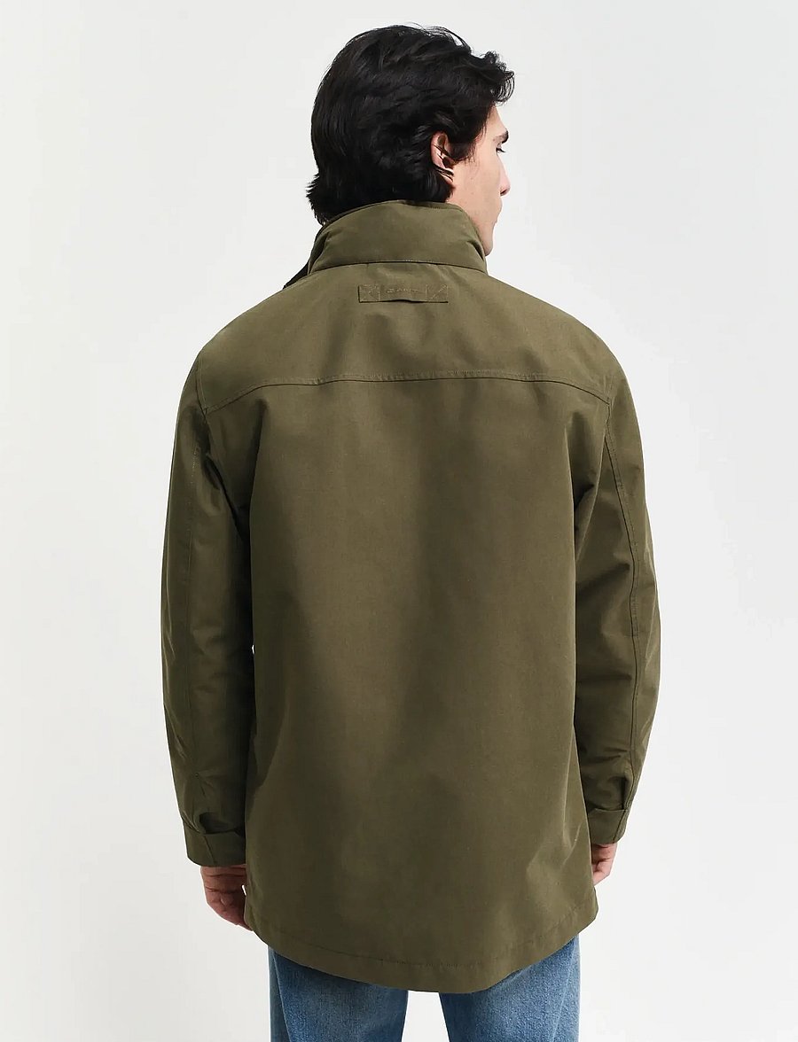 Gant - DOUBLE JACKET - paminkštintosios striukės - juniper green - 2