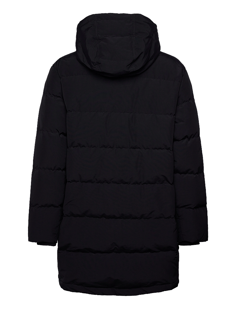 GANT - HEAVY DOWN MID LENGTH JACKET - parkas - ebony black - 2