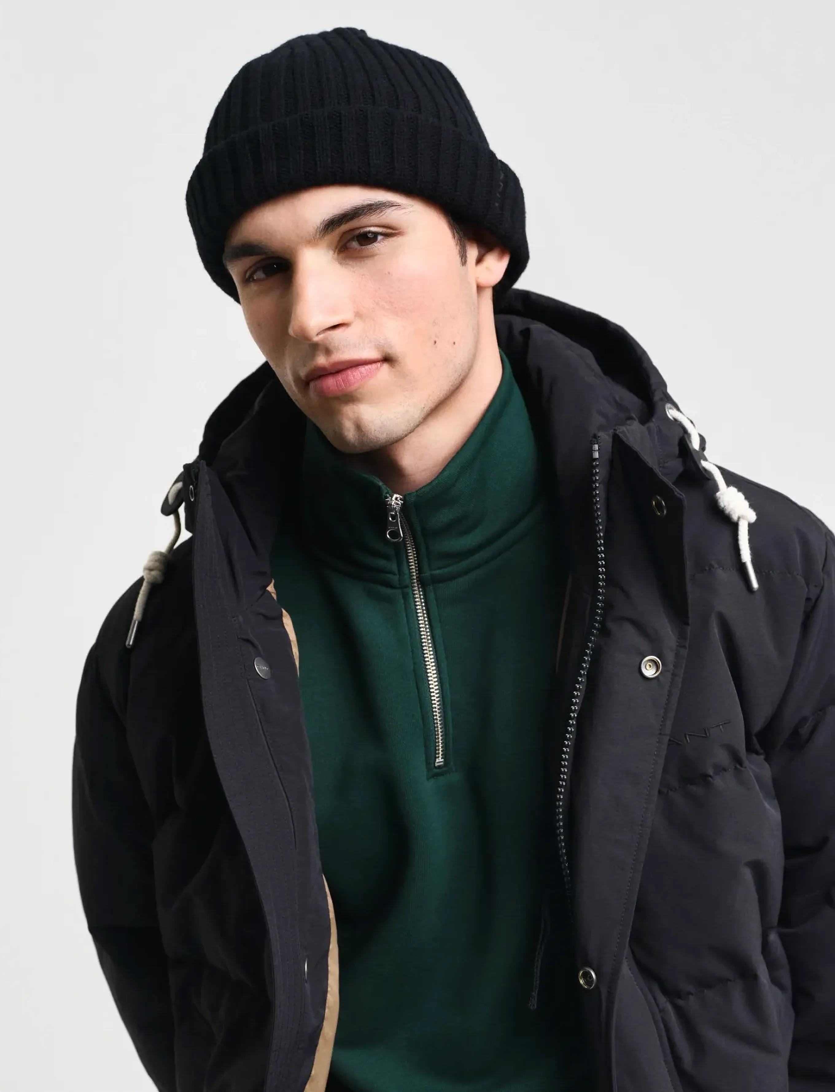 Gant - HEAVY DOWN JACKET - vinterjakker - ebony black - 3