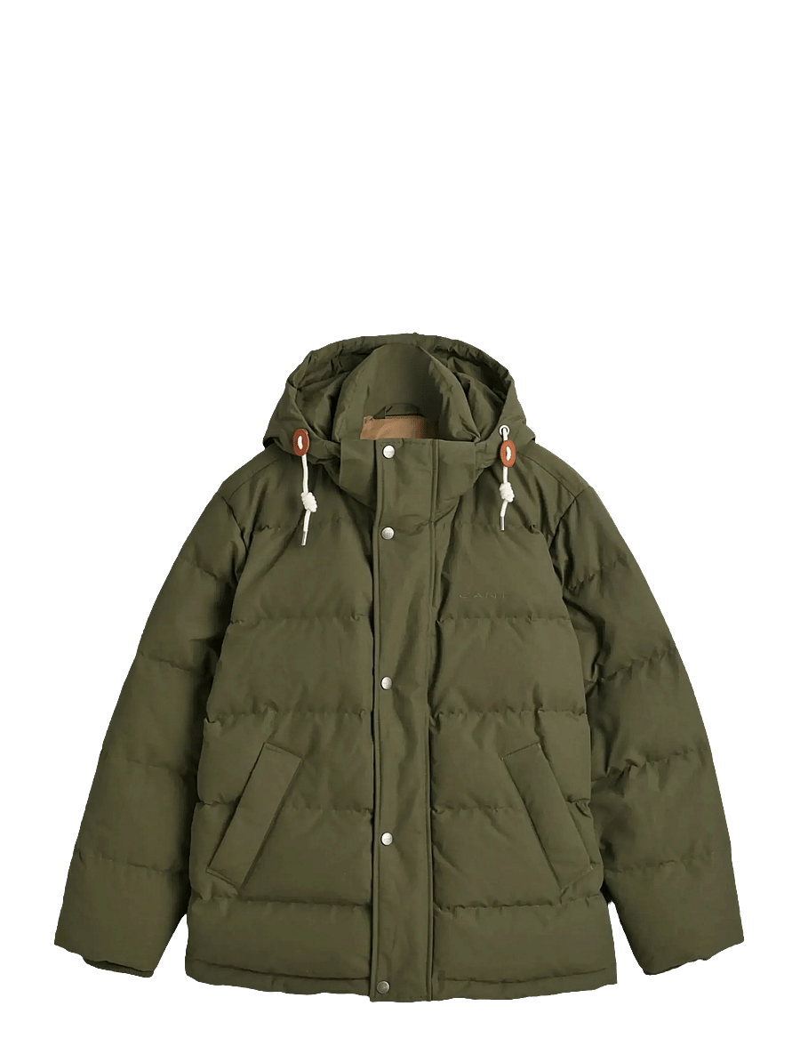Gant - HEAVY DOWN JACKET - gefütterte jacken - juniper green - 1