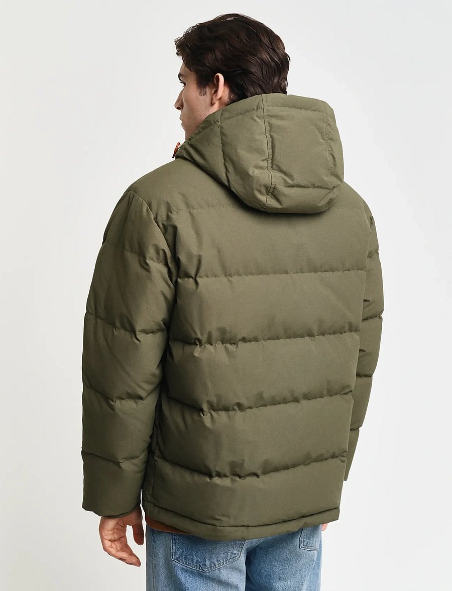 Gant - HEAVY DOWN JACKET - gefütterte jacken - juniper green - 2