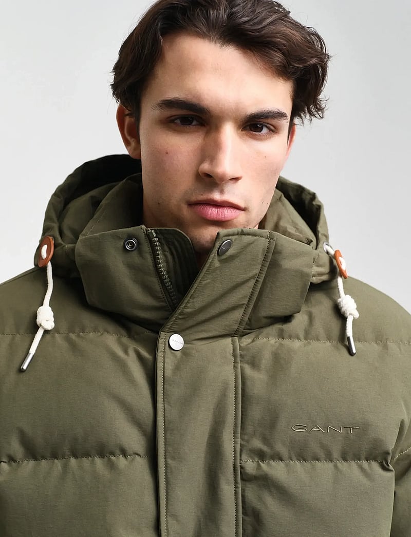 GANT - HEAVY DOWN JACKET - fodrade jackor - juniper green - 3