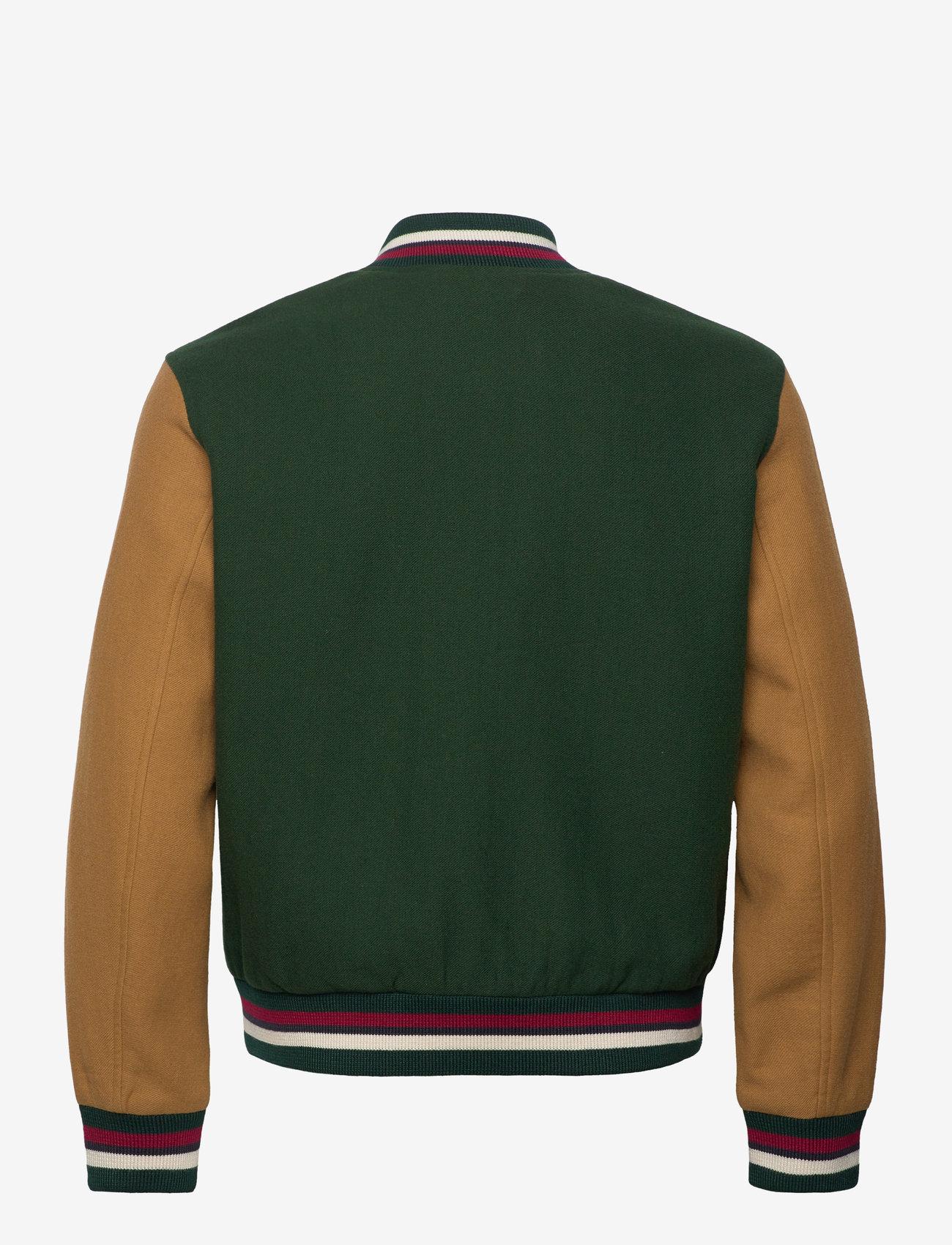 Gant - WOOL BLEND VARSITY JACKET - collegejakker - tartan green - 2