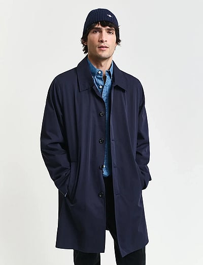 Cotton Car Coat - Lette Frakker