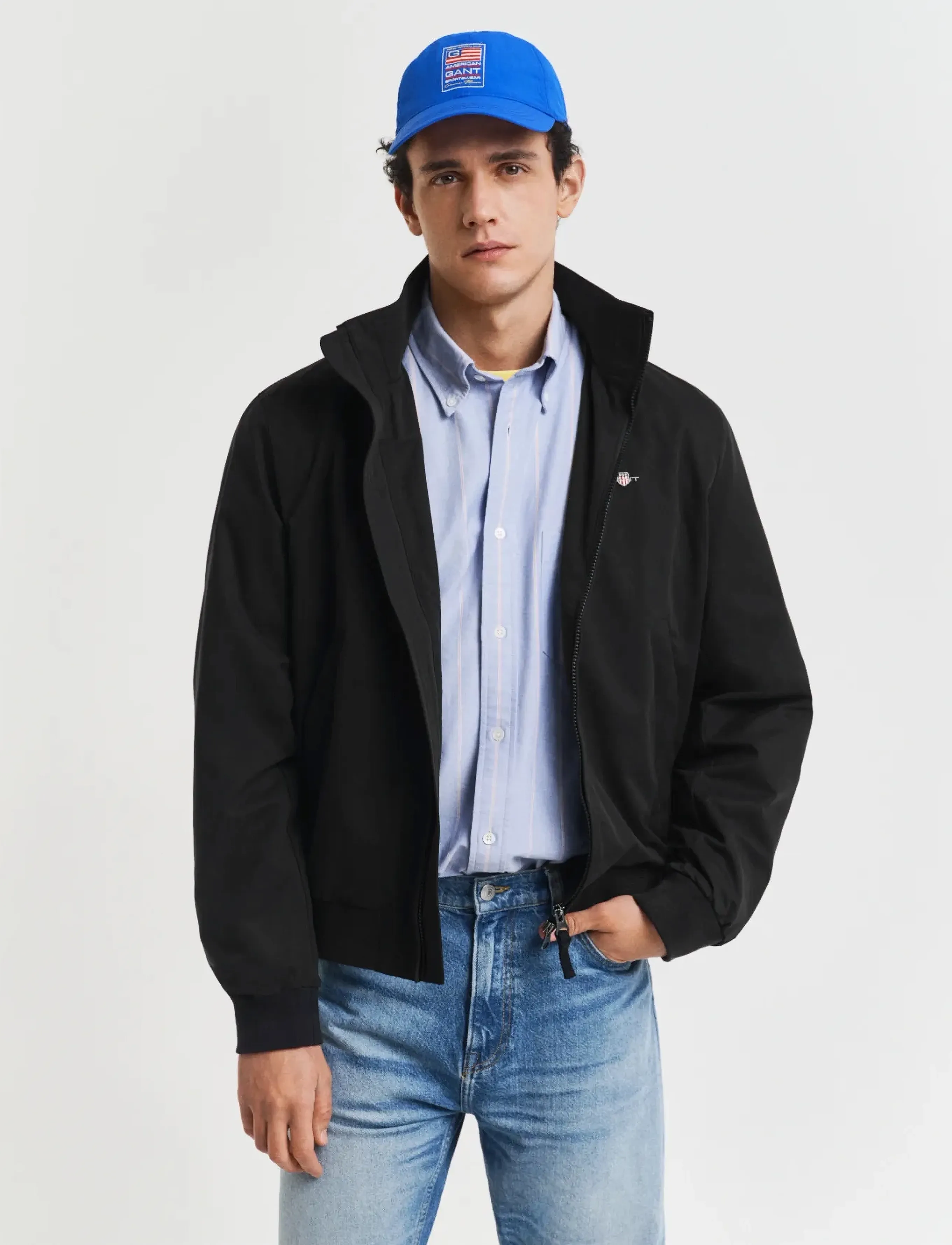 Gant Lightweight Hampshire Jacket, XL, Jackets, Mehrfarbig/gemustert - Light Männerswear