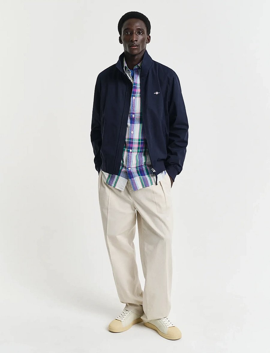 Gant - LIGHTWEIGHT HAMPSHIRE JACKET - vindjakker - evening blue - 4