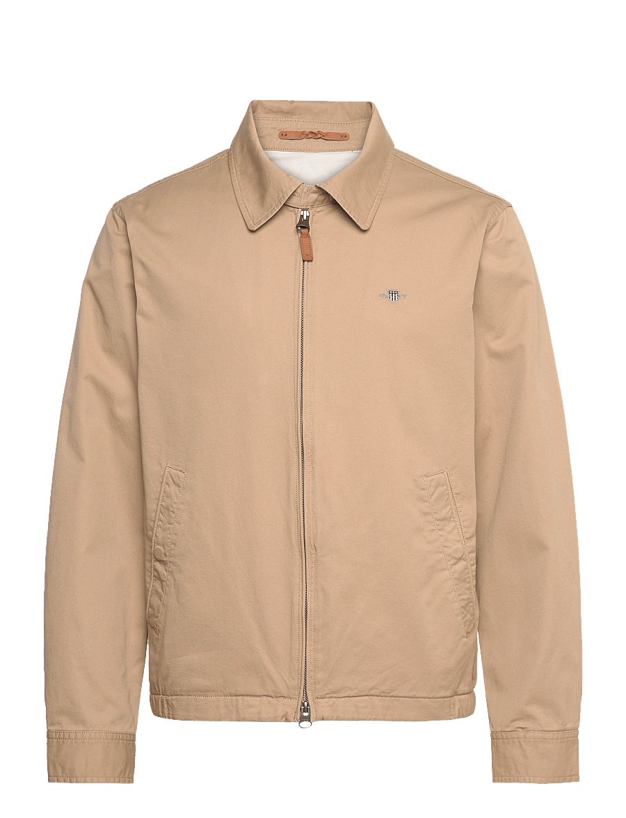 Gant - COTTON WINDCHEATER JACKET - frühlingsjacken - dark khaki - 1