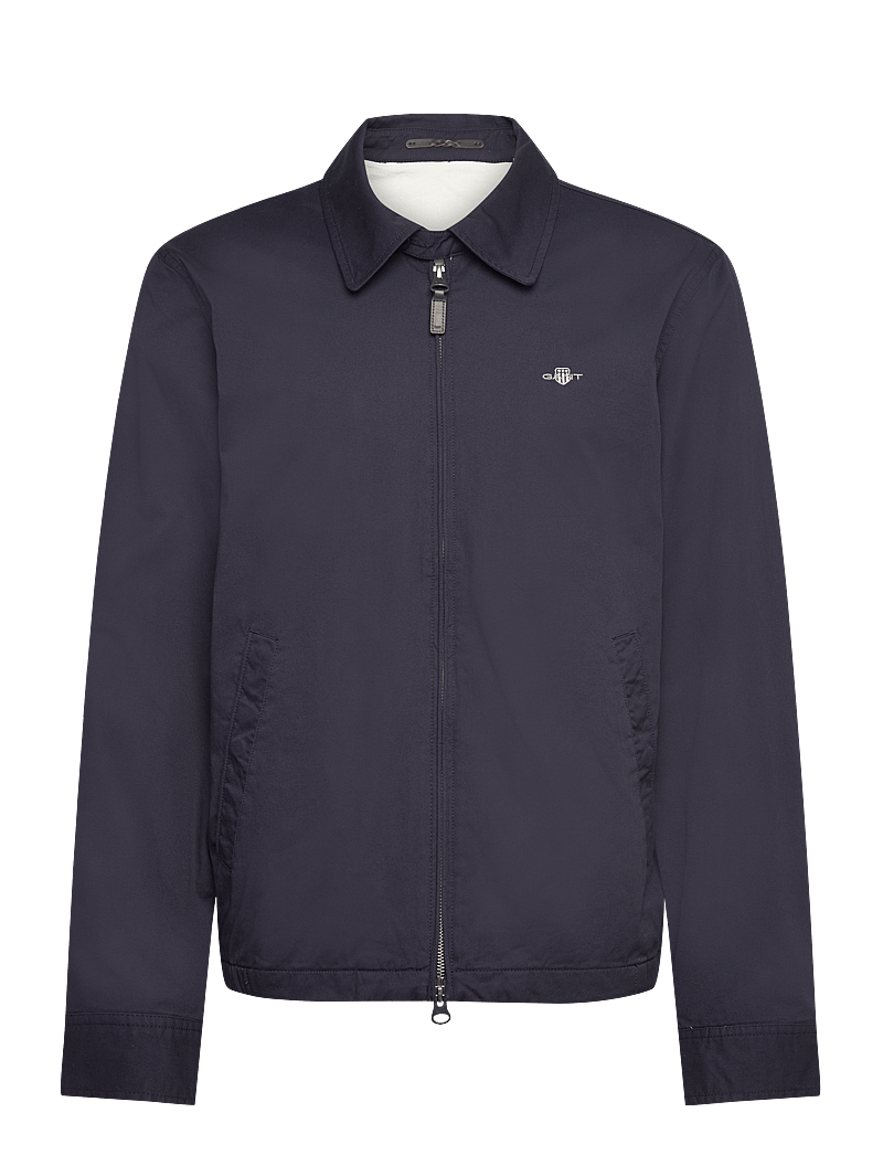GANT - COTTON WINDCHEATER JACKET - spring jackets - evening blue - 1