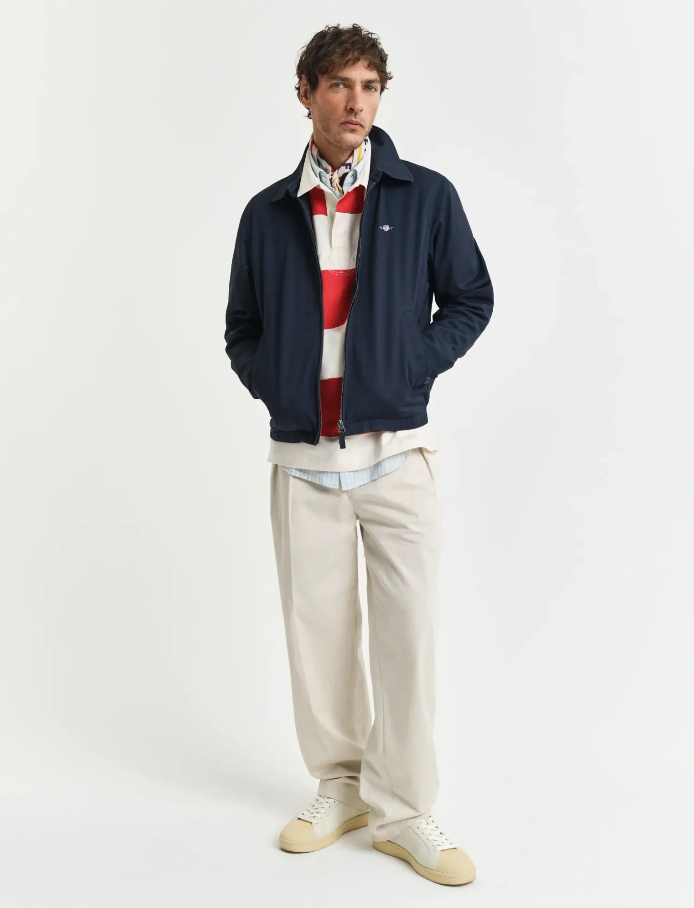 Gant - COTTON WINDCHEATER JACKET - kevadjakid - evening blue - 5