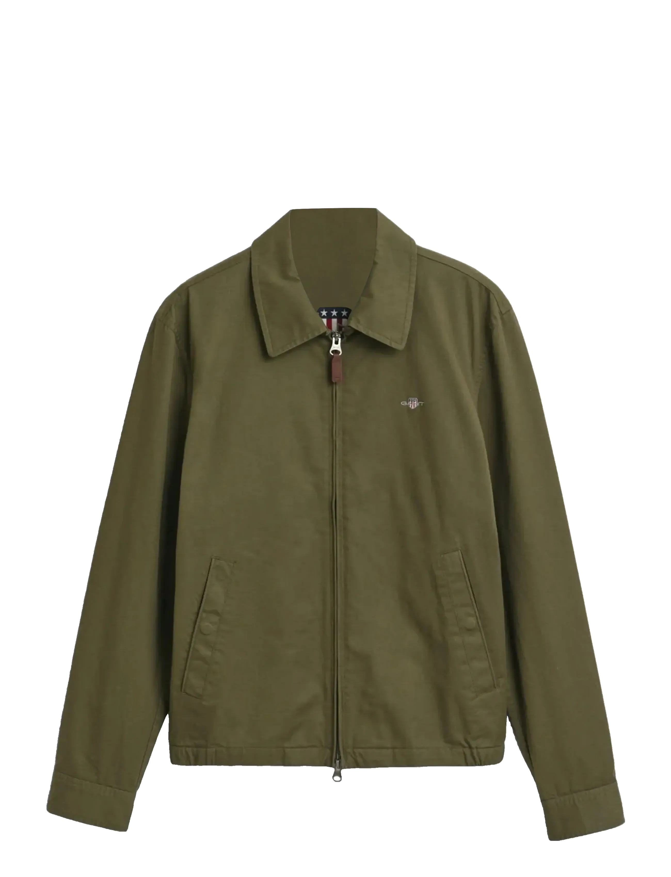 GANT COTTON WINDCHEATER JACKET - Kläder - JUNIPER GREEN / khaki/green