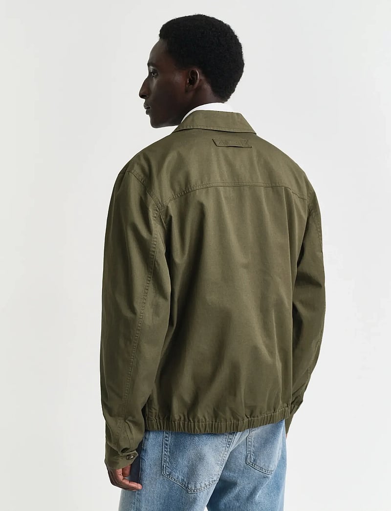 GANT - COTTON WINDCHEATER JACKET - leichte jacken - juniper green - 2