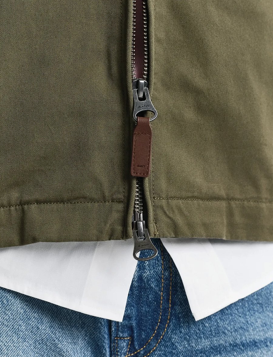 Gant - COTTON WINDCHEATER JACKET - forårsjakker - juniper green - 3