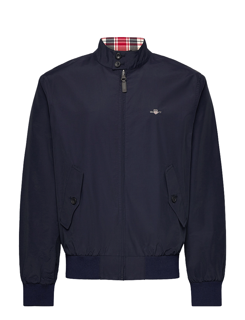 GANT - REVERSIBLE HARRINGTON JACKET - kurtki i płaszcze - classic blue - 1