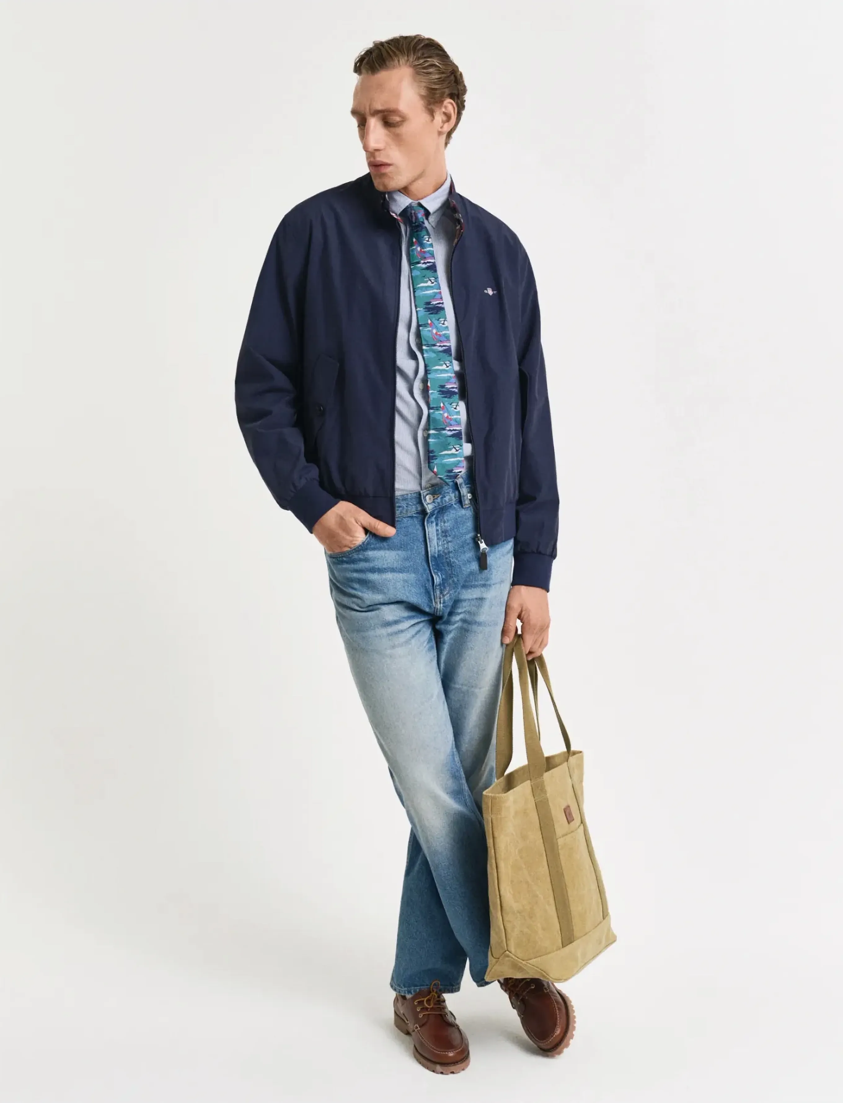 Gant Reversible Harrington Jacket bomberjackor herr – bild 4