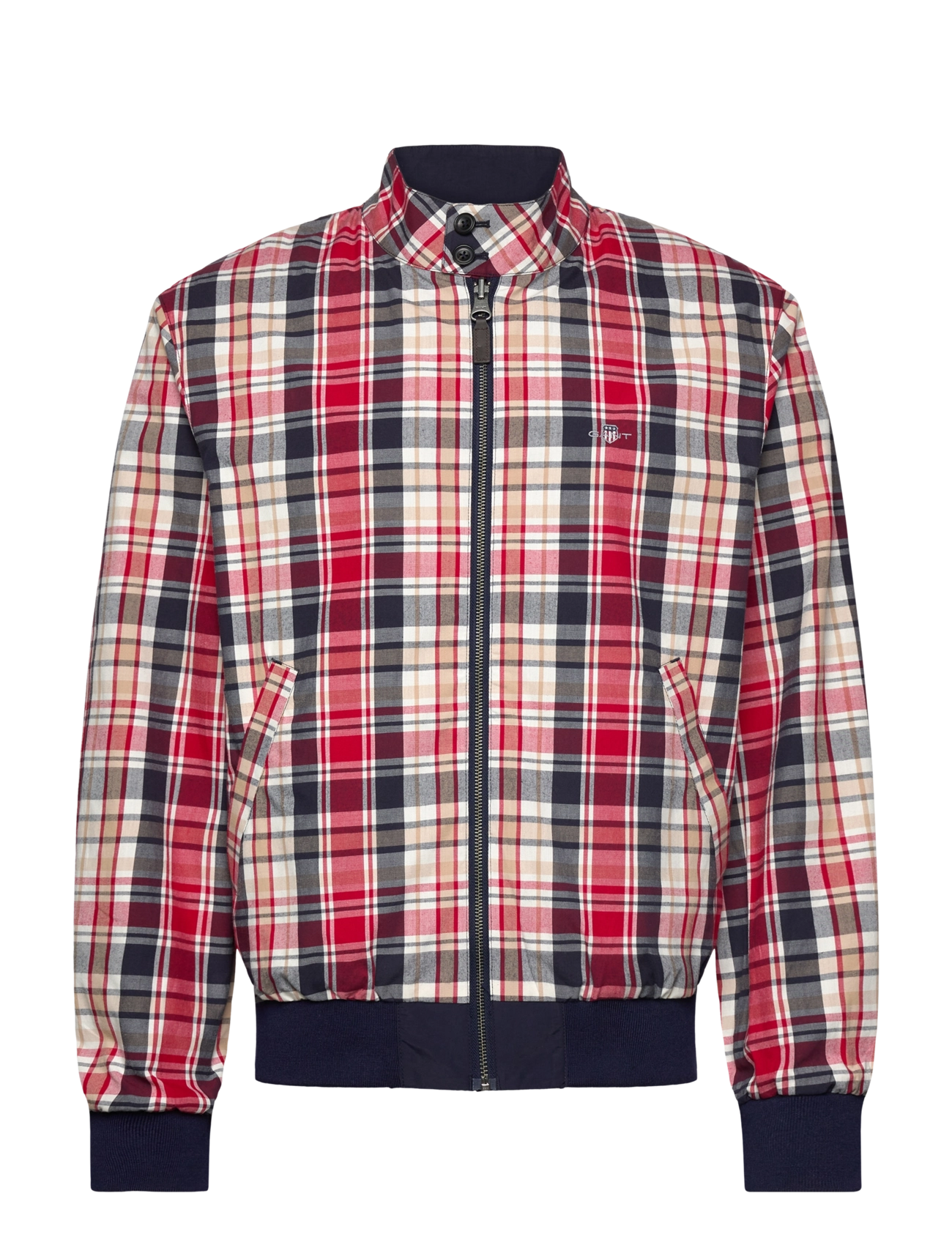 Gant - REVERSIBLE HARRINGTON JACKET - jacken - classic blue - 3