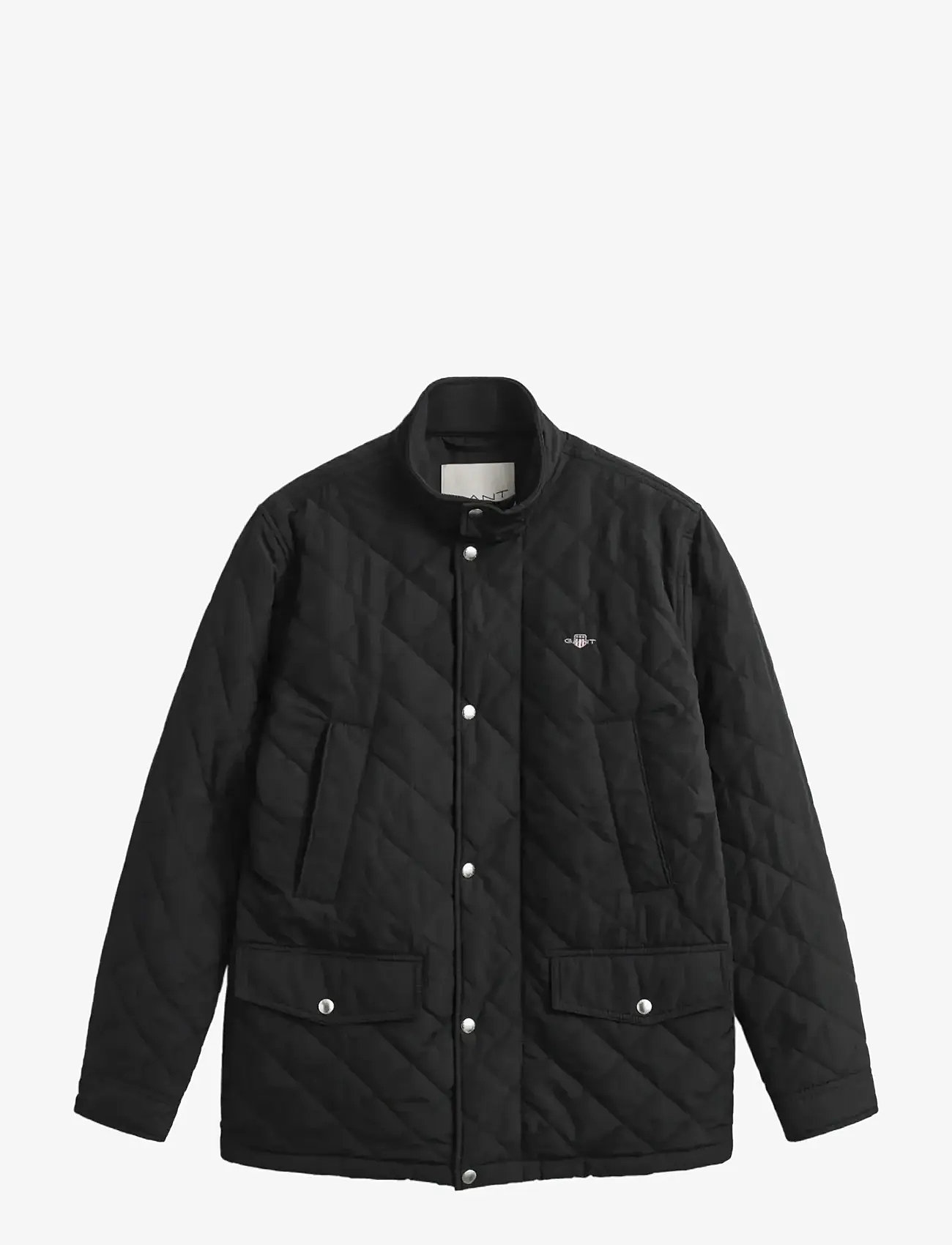 GANT - QUILTED WINDCHEATER MID JACKET - quiltede - black - 1