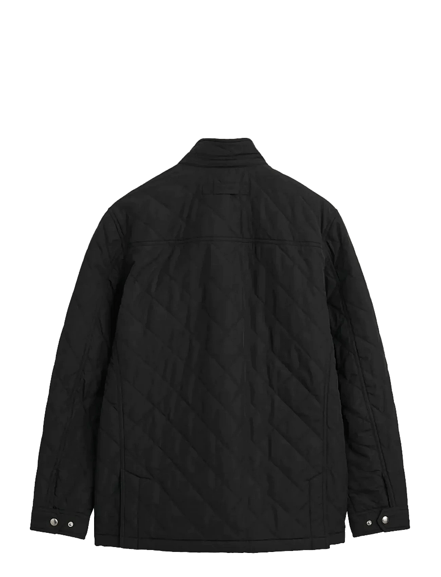 Gant - QUILTED WINDCHEATER MID JACKET - gesteppt - black - 2