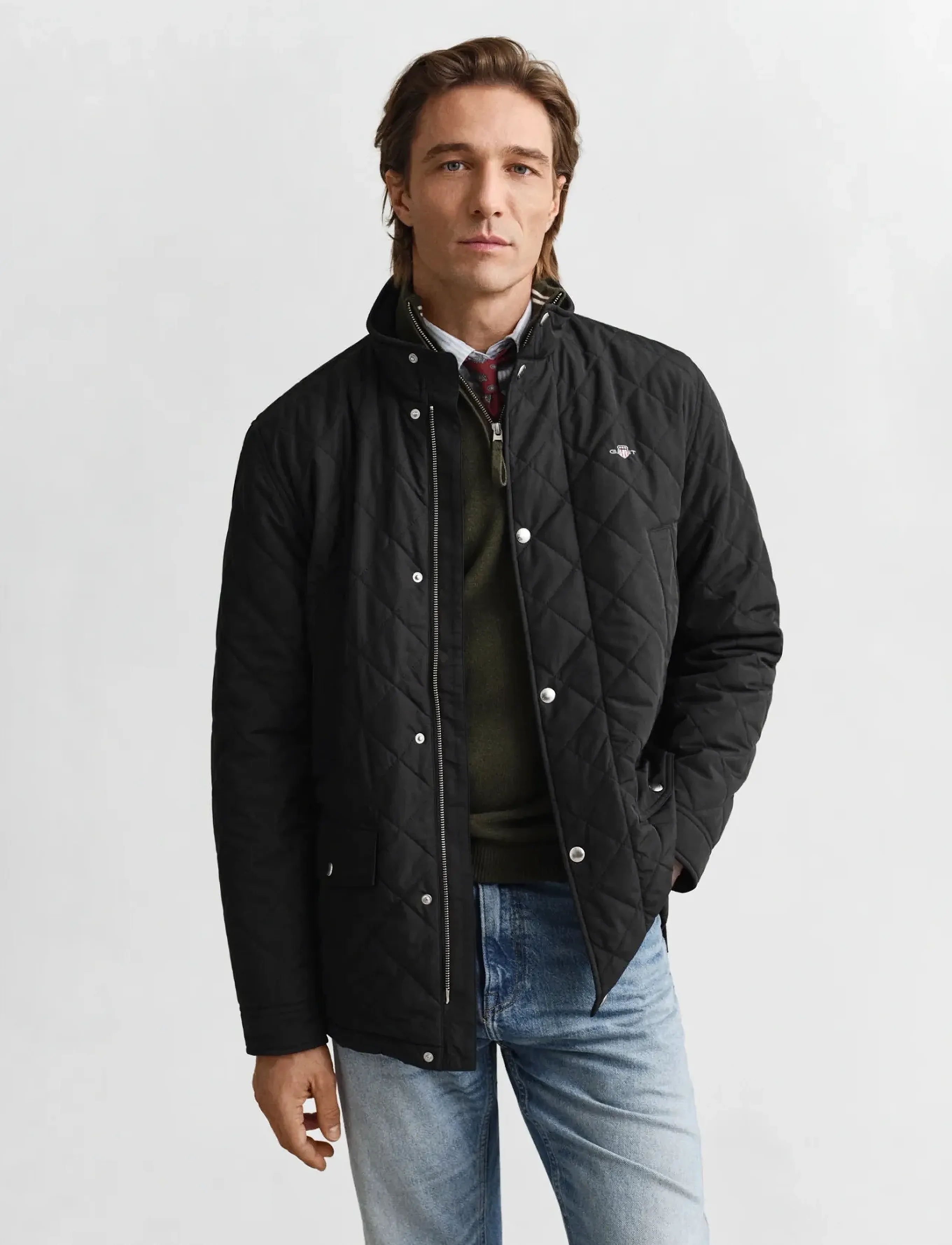 Quilted Windcheater Mid Jacket
