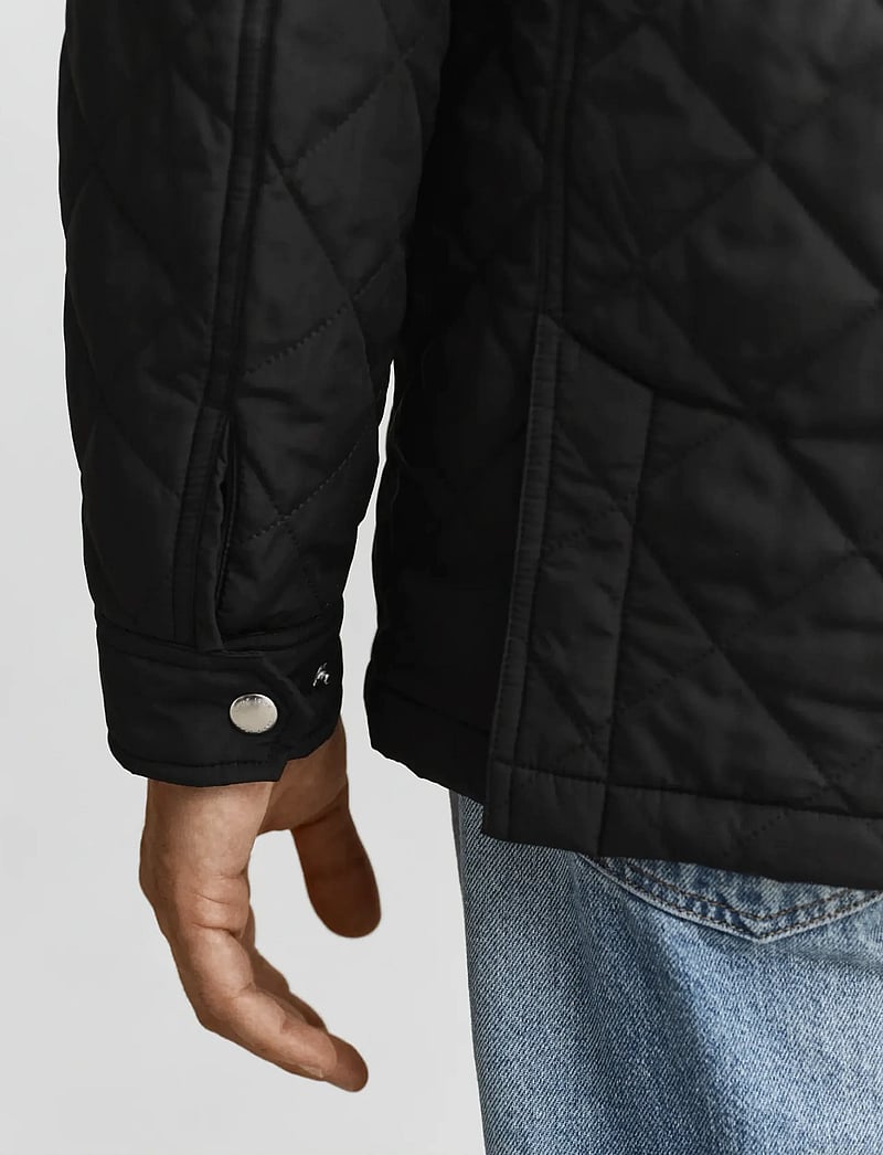 GANT - QUILTED WINDCHEATER MID JACKET - gesteppt - black - 5