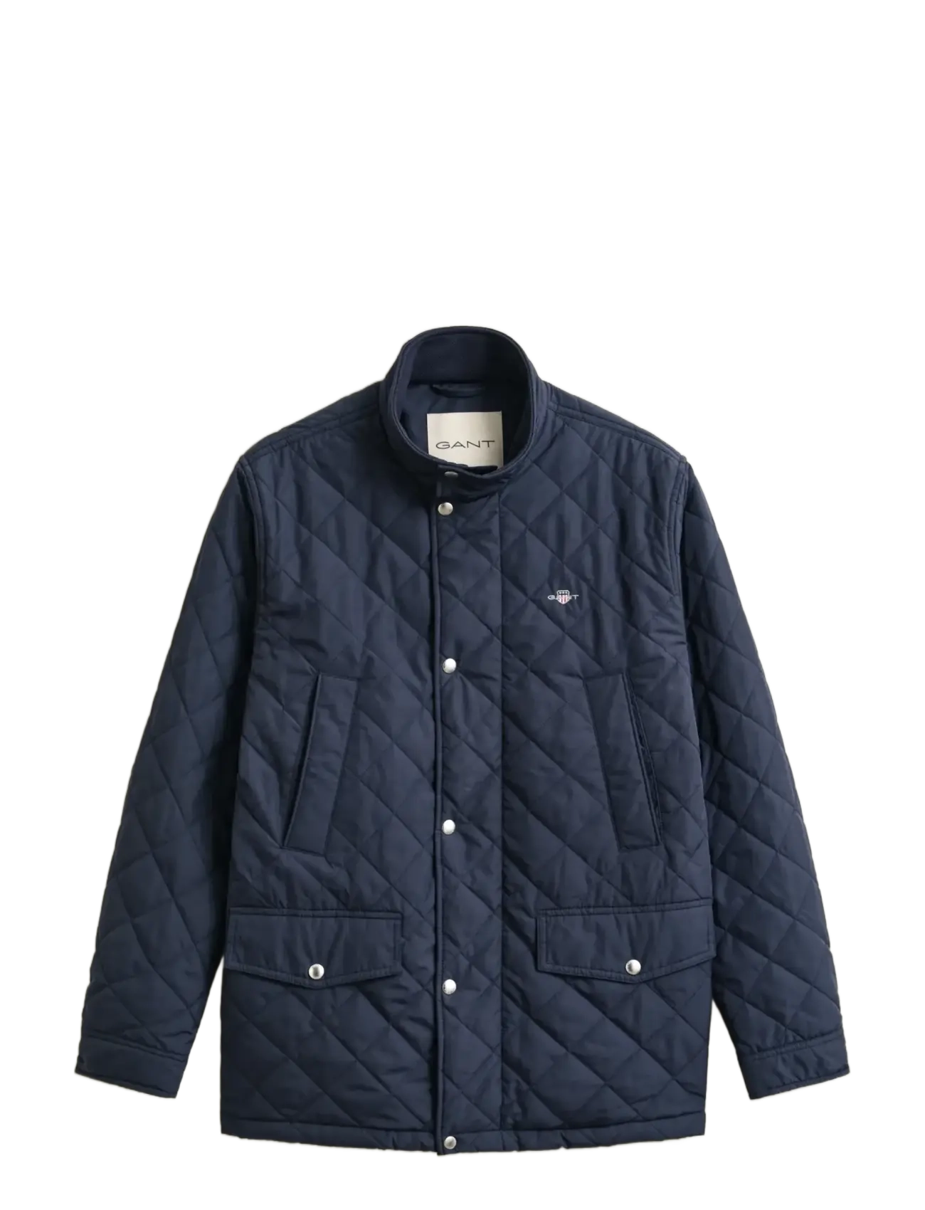GANT Quilted Windcheater Mid Jacke Navy - M - Herren