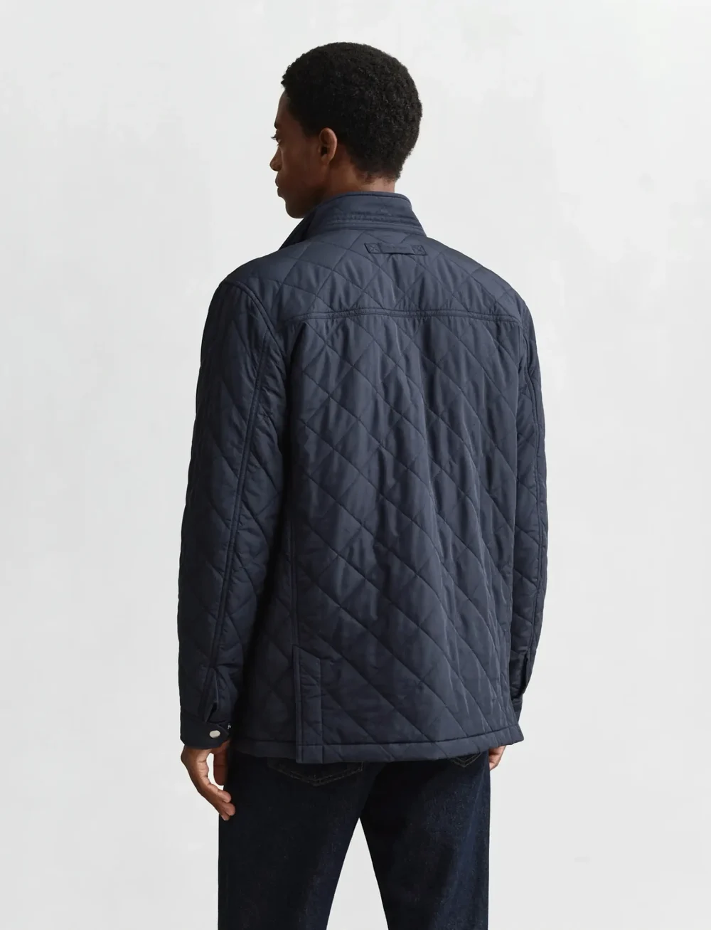 GANT - QUILTED WINDCHEATER MID JACKET - quilted jackets - evening blue - 3