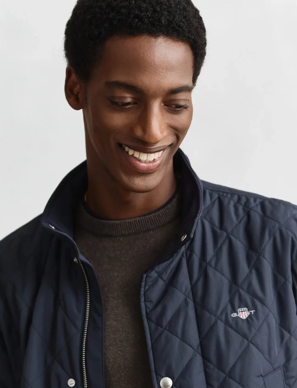 GANT - QUILTED WINDCHEATER MID JACKET - quilted jackets - evening blue - 4