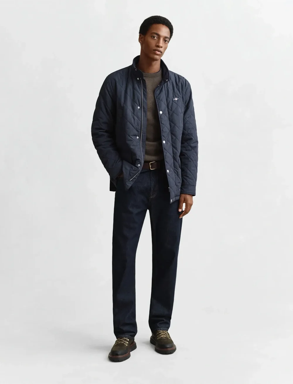 GANT - QUILTED WINDCHEATER MID JACKET - quilted jackets - evening blue - 5