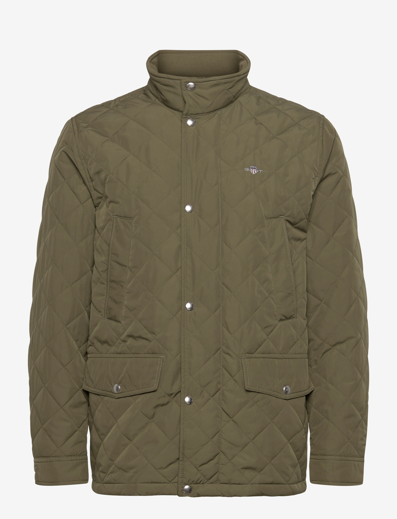 GANT - QUILTED WINDCHEATER MID JACKET - quiltede - juniper green - 0