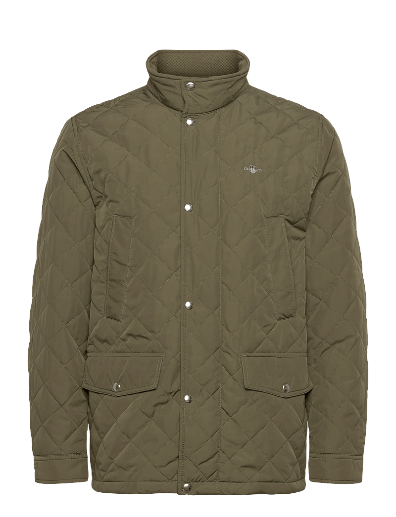 GANT - QUILTED WINDCHEATER MID JACKET - quiltede - juniper green - 0