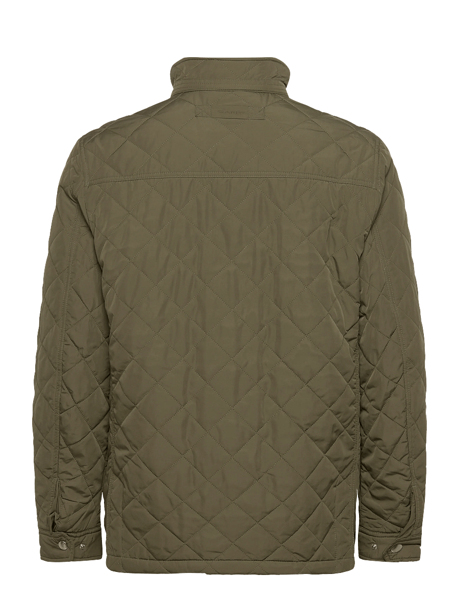 Gant - QUILTED WINDCHEATER MID JACKET - quiltade jackor - juniper green - 1