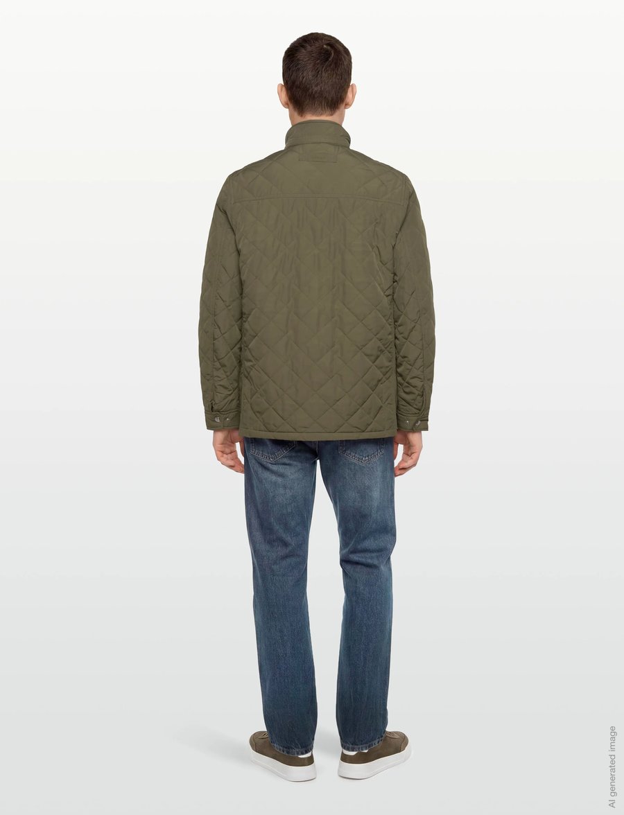 Gant - QUILTED WINDCHEATER MID JACKET - gesteppt - juniper green - 4