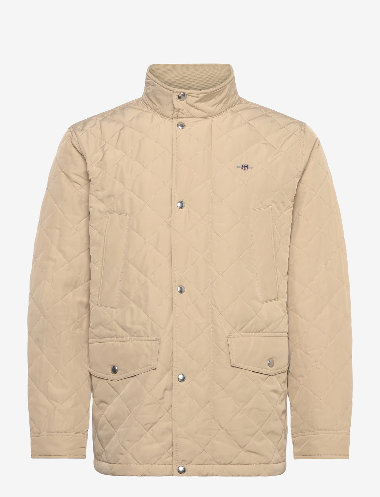 Gant - QUILTED WINDCHEATER MID JACKET - quiltede - oat beige - 1