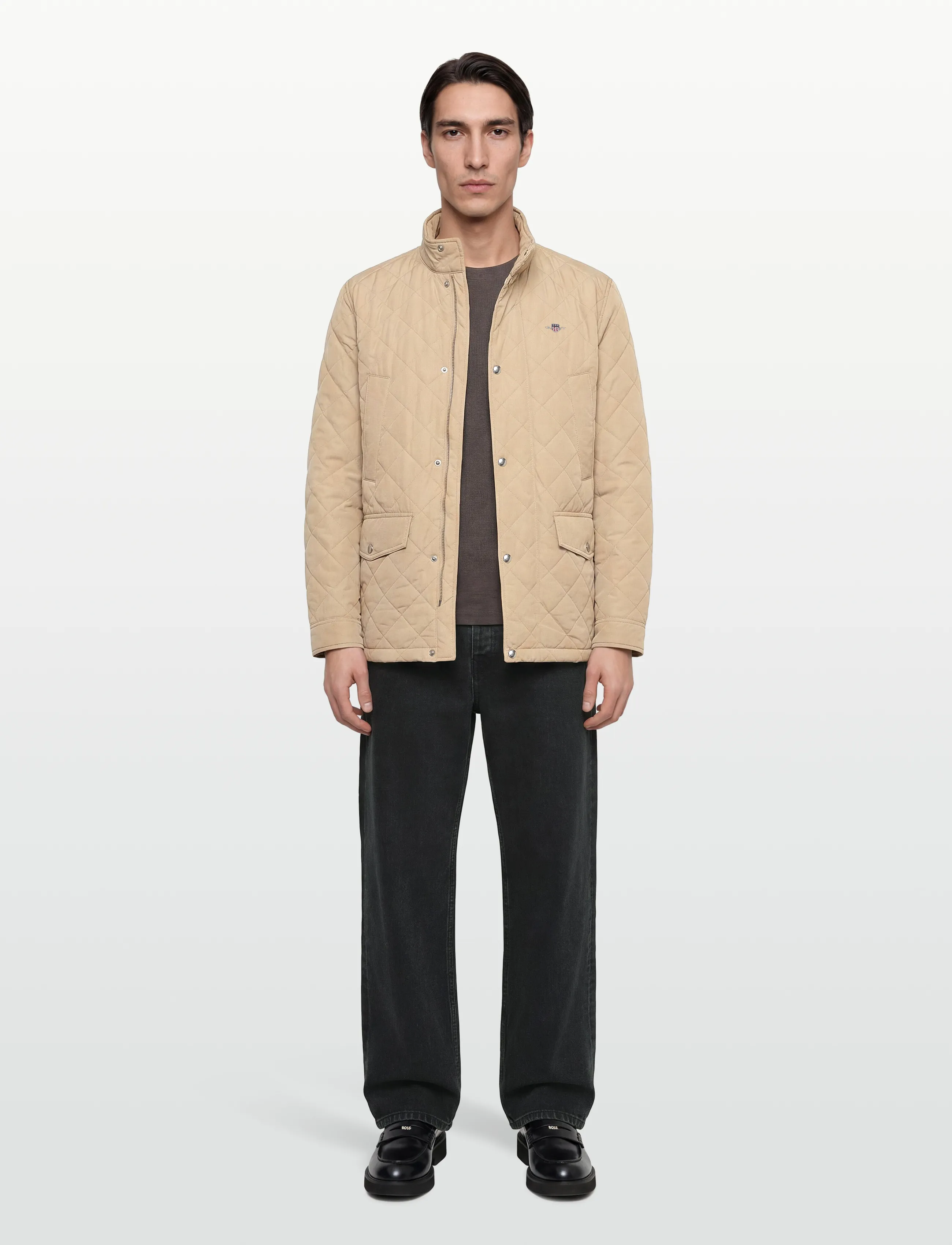 Quilted Windcheater Mid Jacket