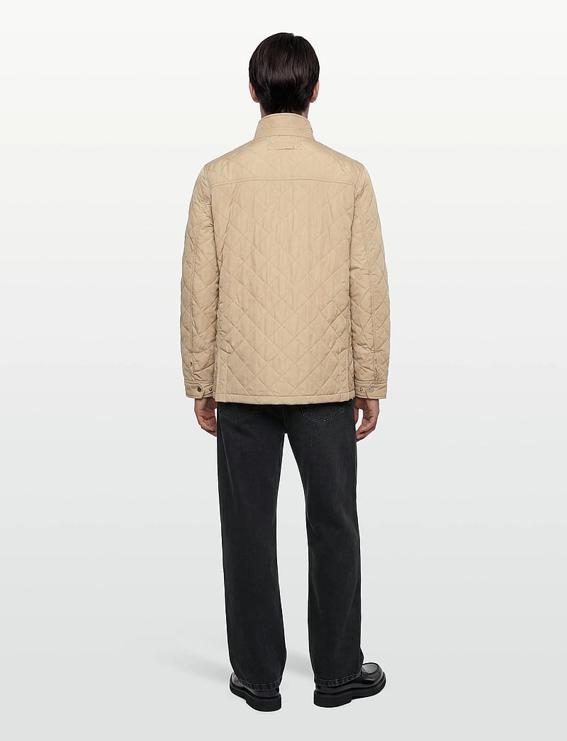 Gant - QUILTED WINDCHEATER MID JACKET - quiltede - oat beige - 4