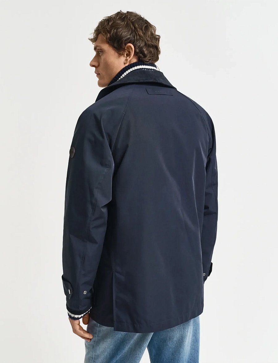 Gant - SPRING DECKER JACKET - Õhukesed jakid - evening blue - 2