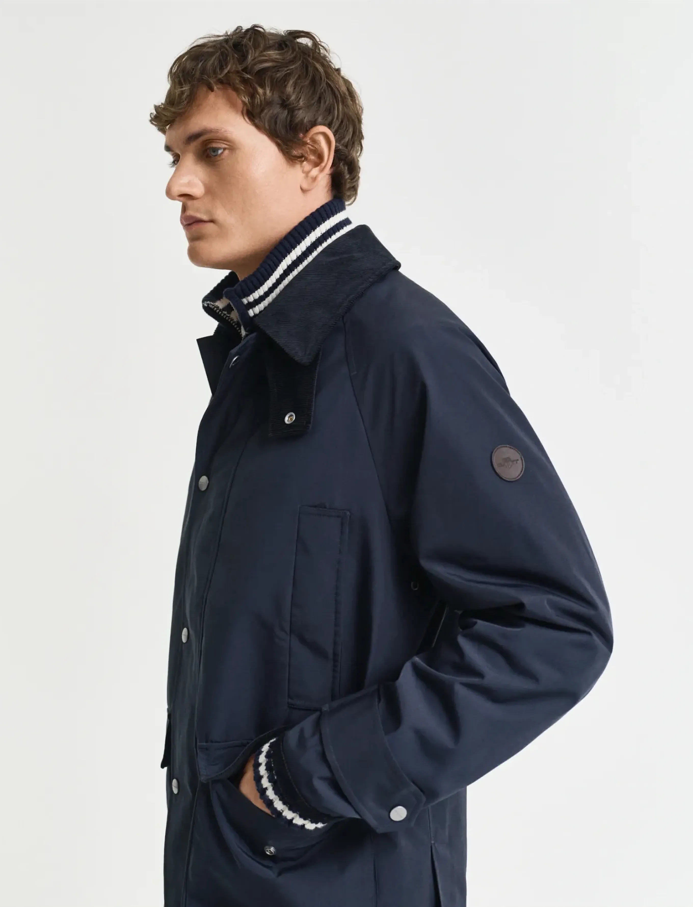 Gant - SPRING DECKER JACKET - Õhukesed jakid - evening blue - 3