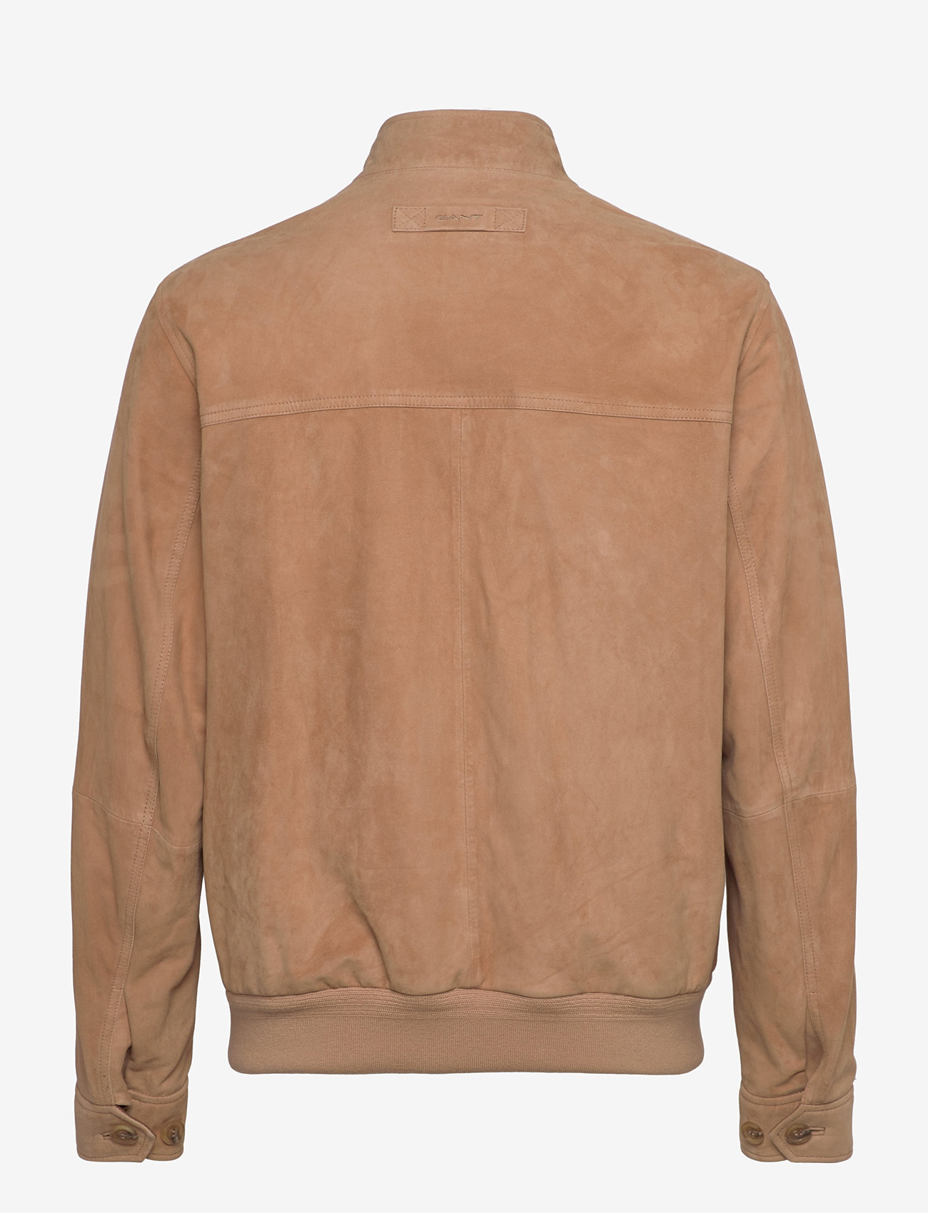 GANT - SUEDE HARRINGTON JACKET - höstjackor - warm khaki - 2