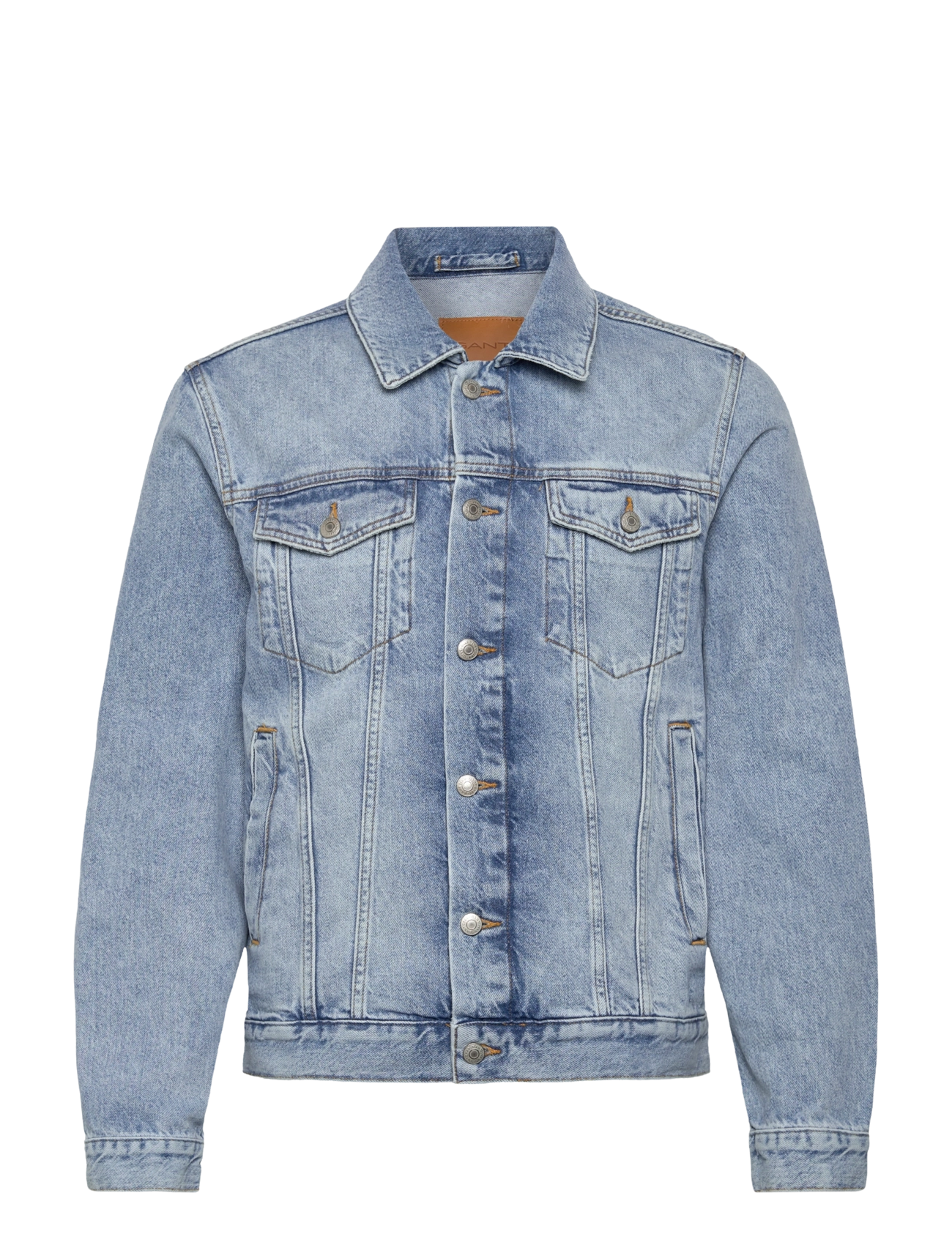 Gant - DENIM JACKET - unlined denim jackets - light blue vintage - 0