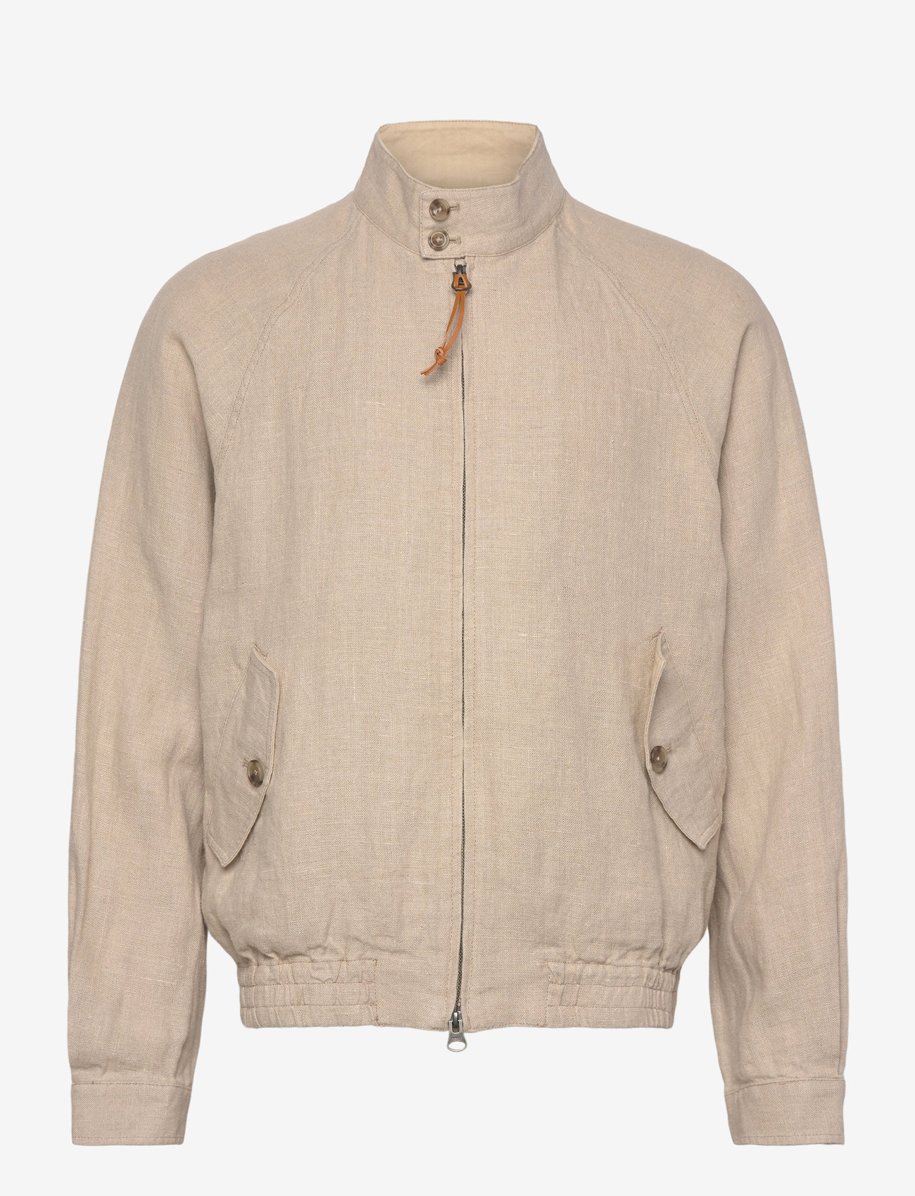 GANT - LINEN HARRINGTON JACKET - dry sand - 1