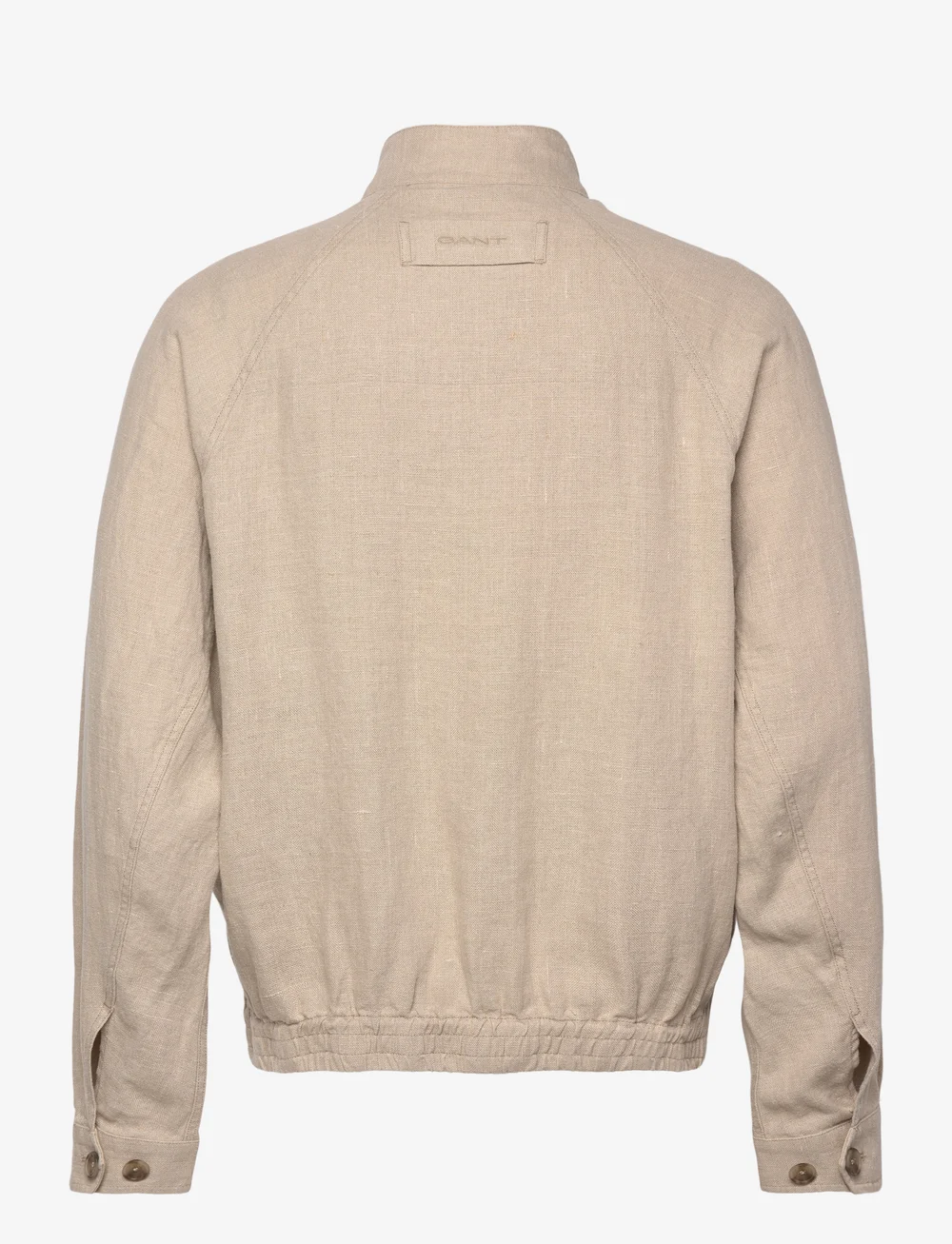 GANT - LINEN HARRINGTON JACKET - sügisjakid - dry sand - 1