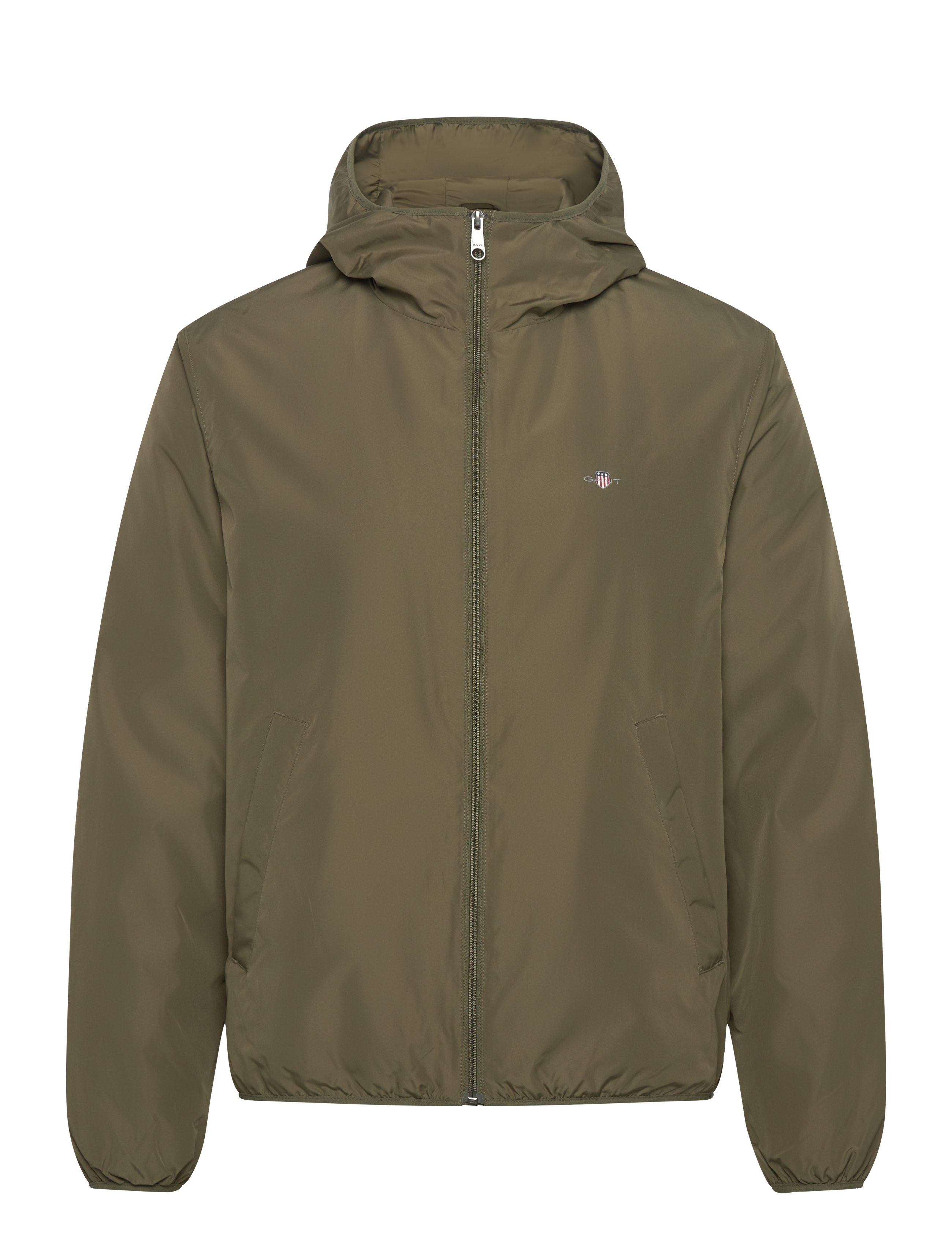 GANT Hell Gefüttert Jacke Khaki - L - Herren
