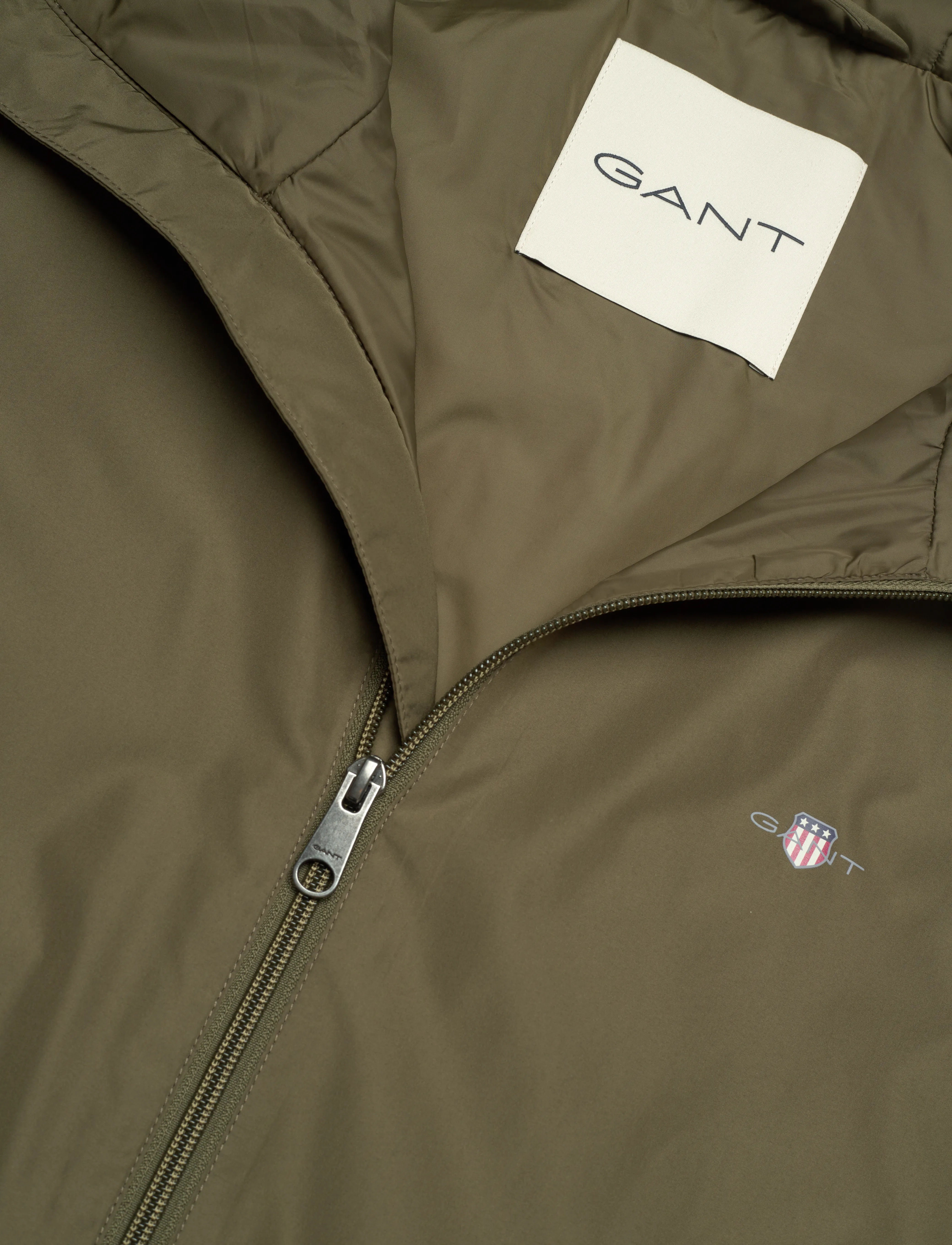 Gant - LIGHT PADDED JACKET - vindjakker - juniper green - 2