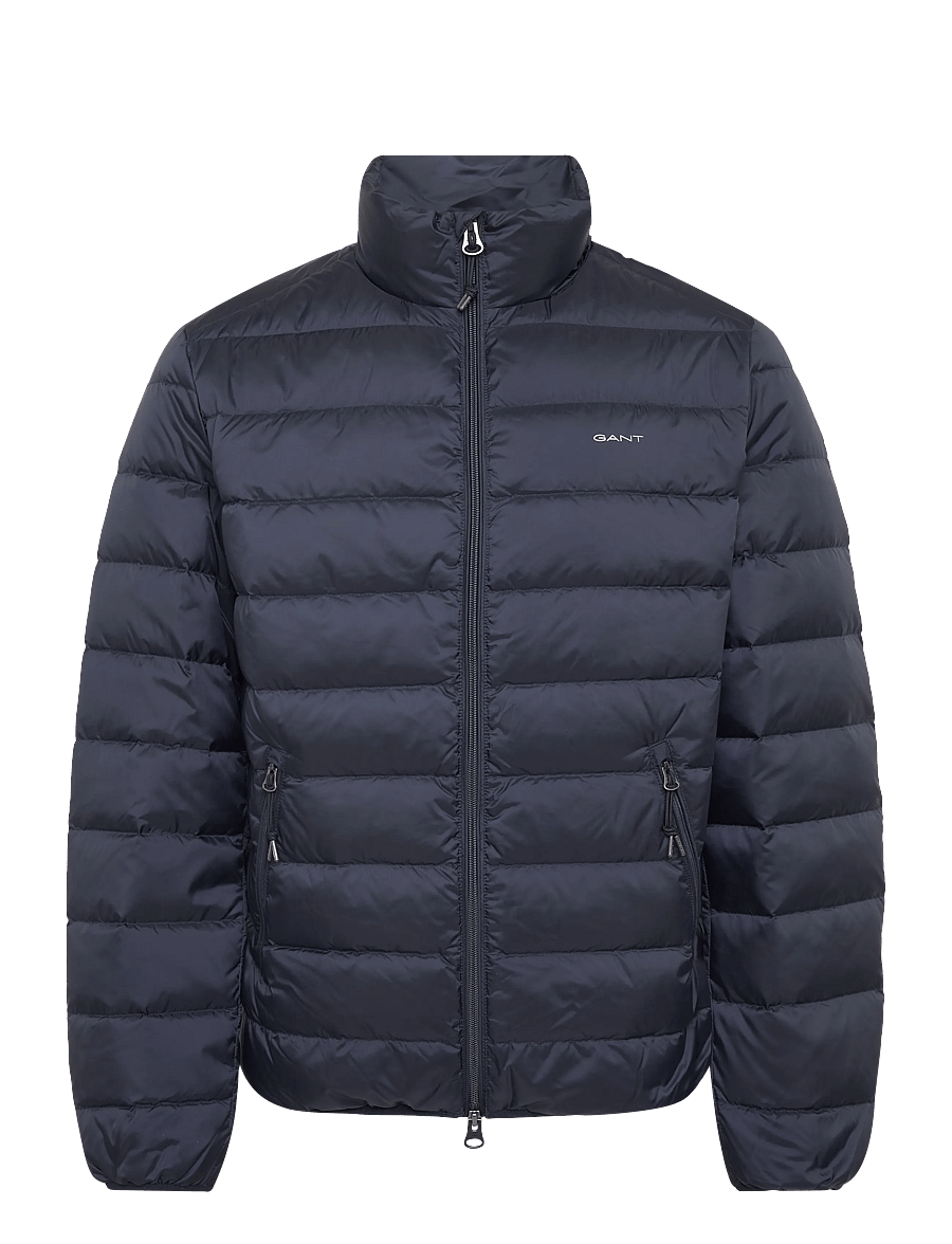 Gant - LIGHT DOWN JACKET - herbstjacken - evening blue - 0