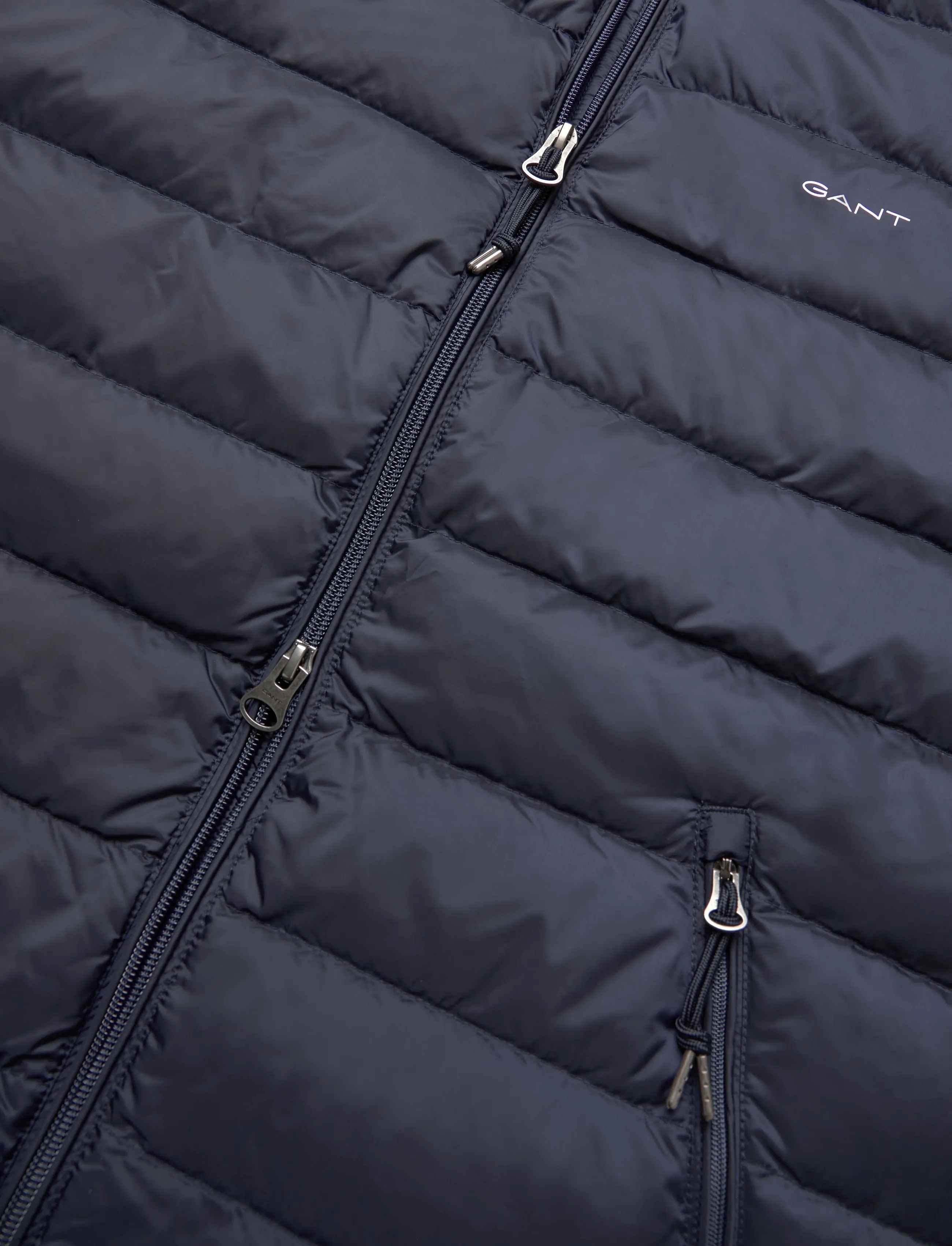 Gant - LIGHT DOWN JACKET - herbstjacken - evening blue - 4
