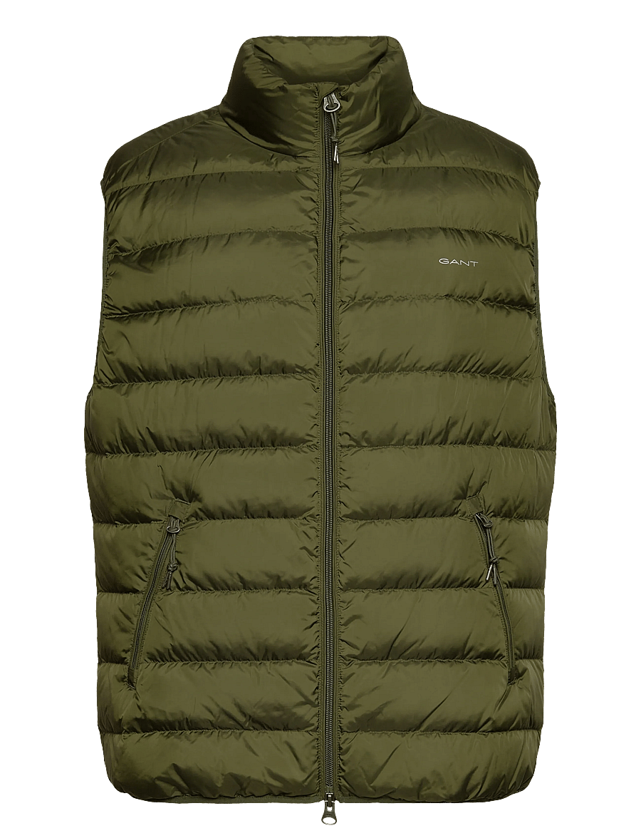 Gant - LIGHT DOWN VEST - westen - country green - 1