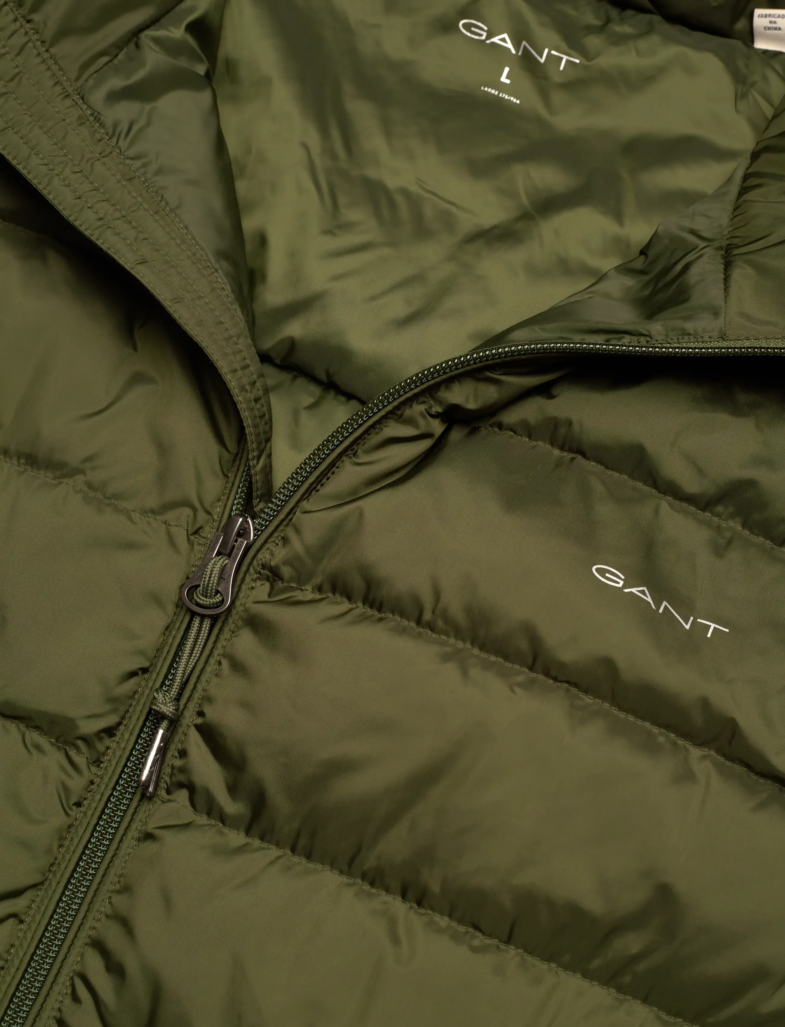 Gant - LIGHT DOWN VEST - jakker og frakker - country green - 2